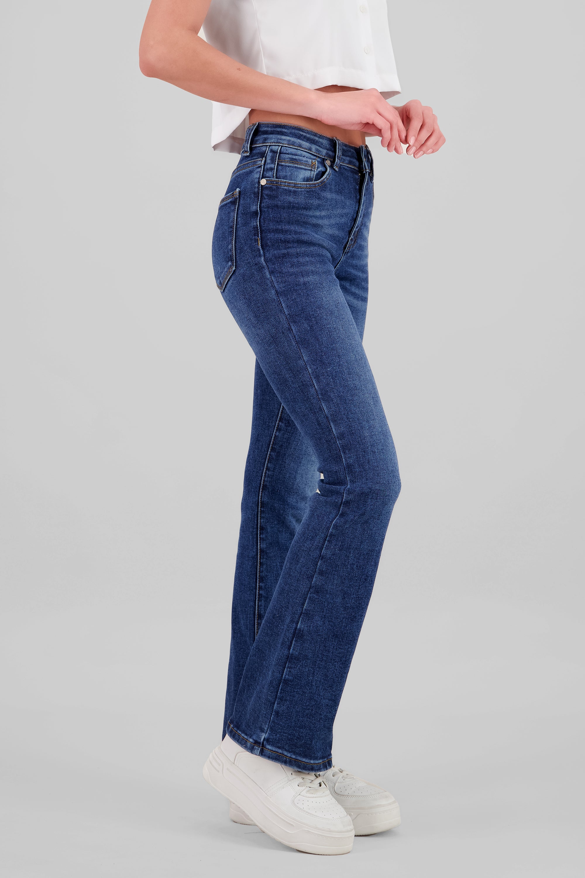 Jeans flare slim MEDIUM WASH