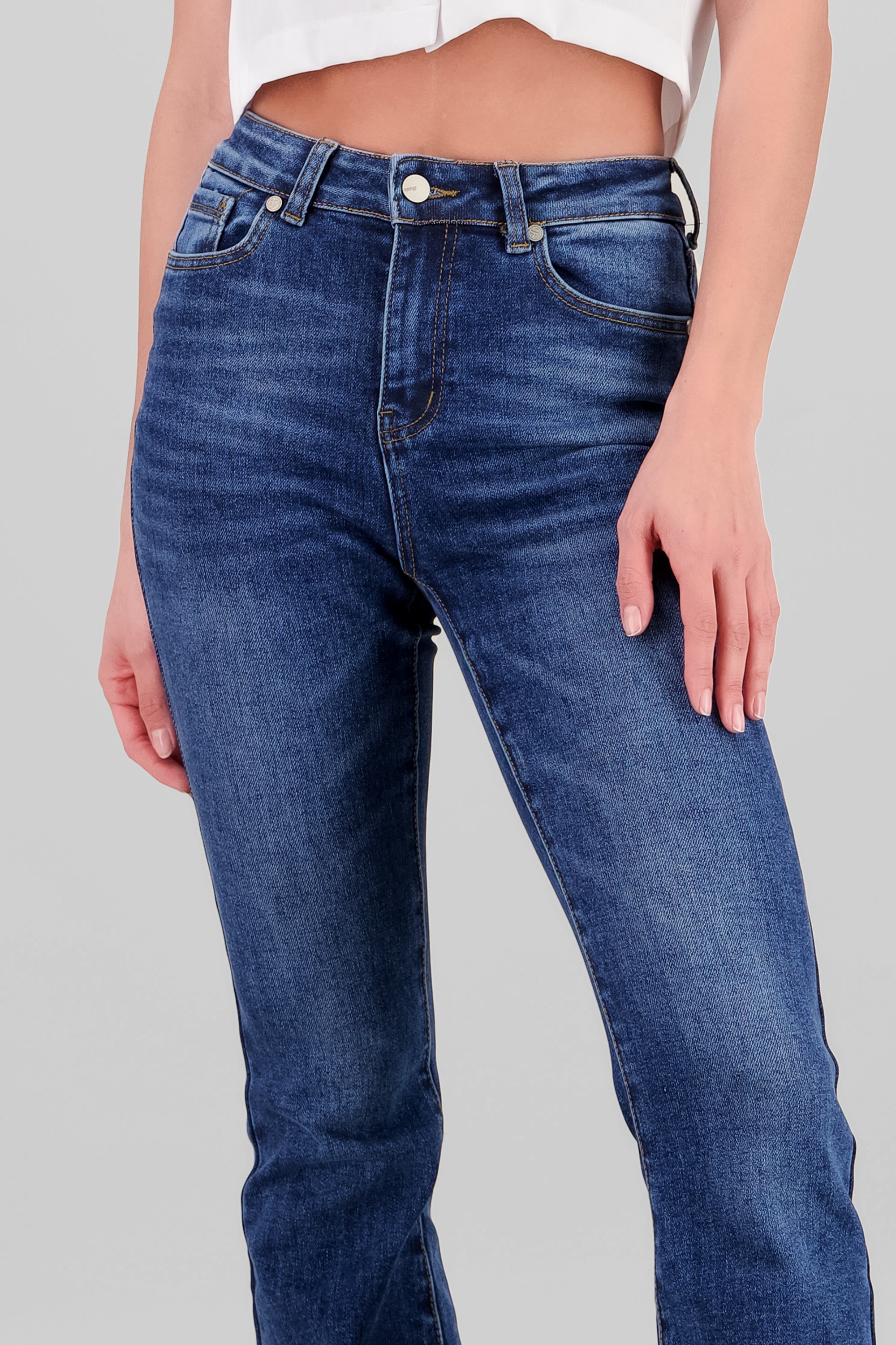 Jeans flare slim MEDIUM WASH