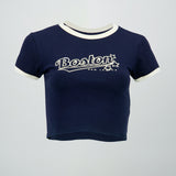 Playera contrastes boston