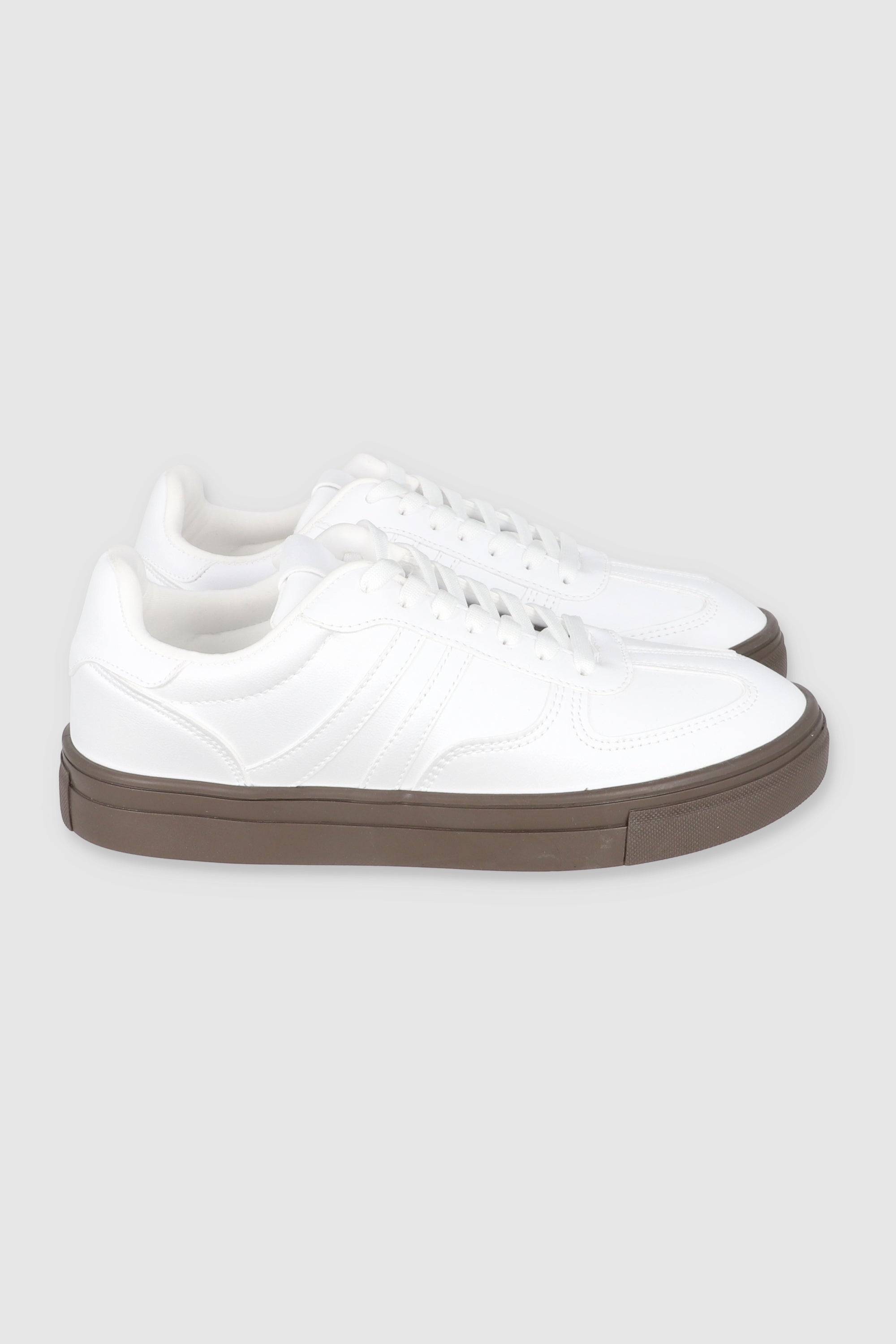 Tenis Basicos Cortes BLANCO