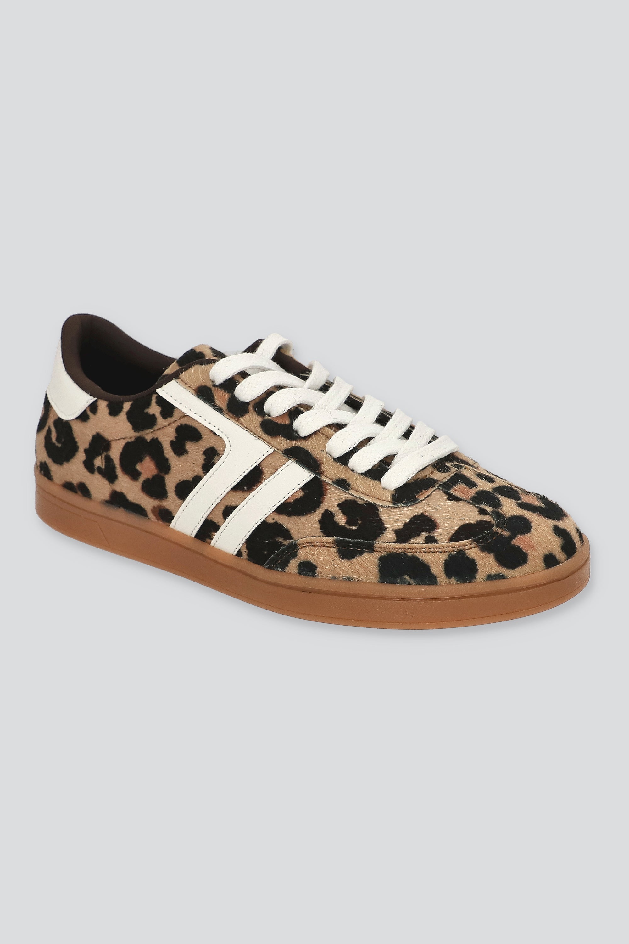 Tenis Animal Print Líneas CAFE COMBO
