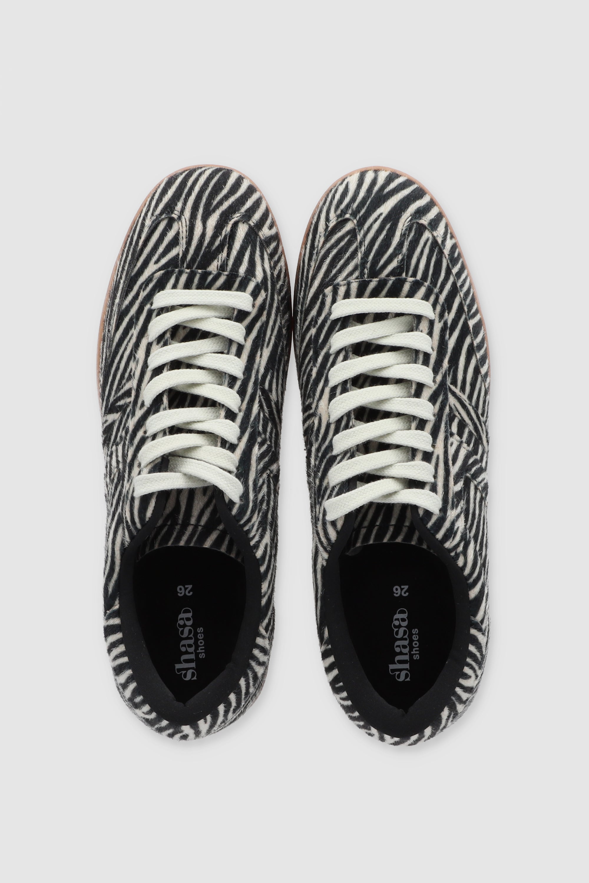 TENIS ANIMAL PRINT LINEAS NEGRO COMBO