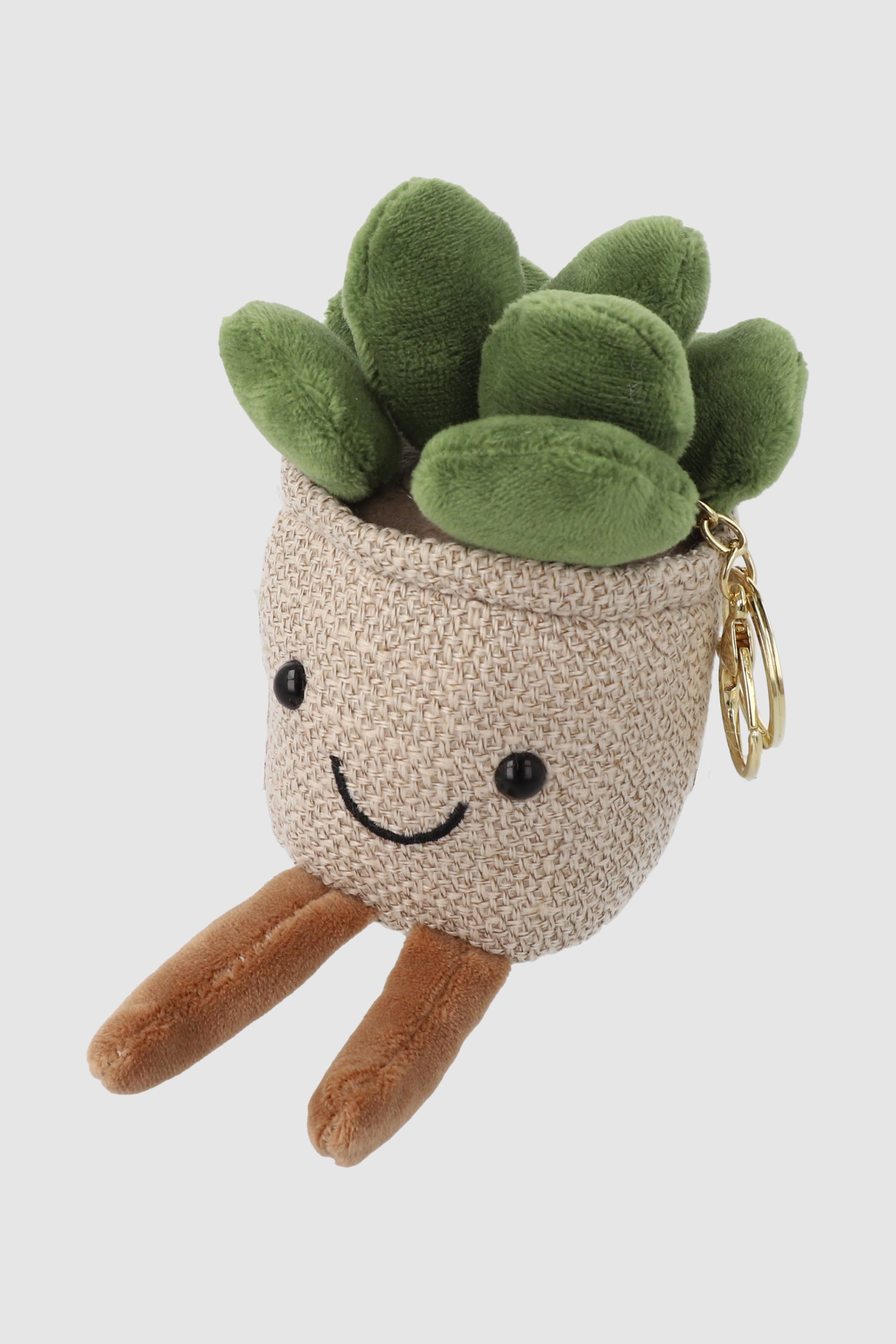 Llavero Maceta Pies BEIGE