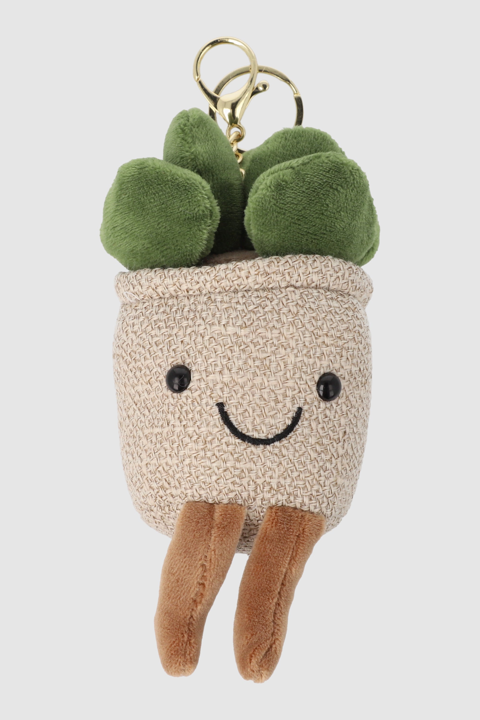 Llavero Maceta Pies BEIGE