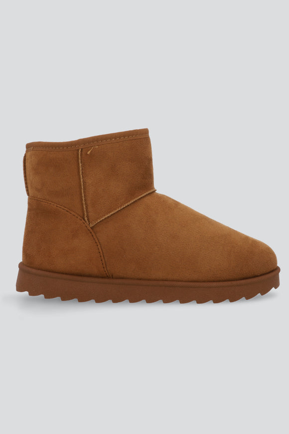 Bota corta peluche