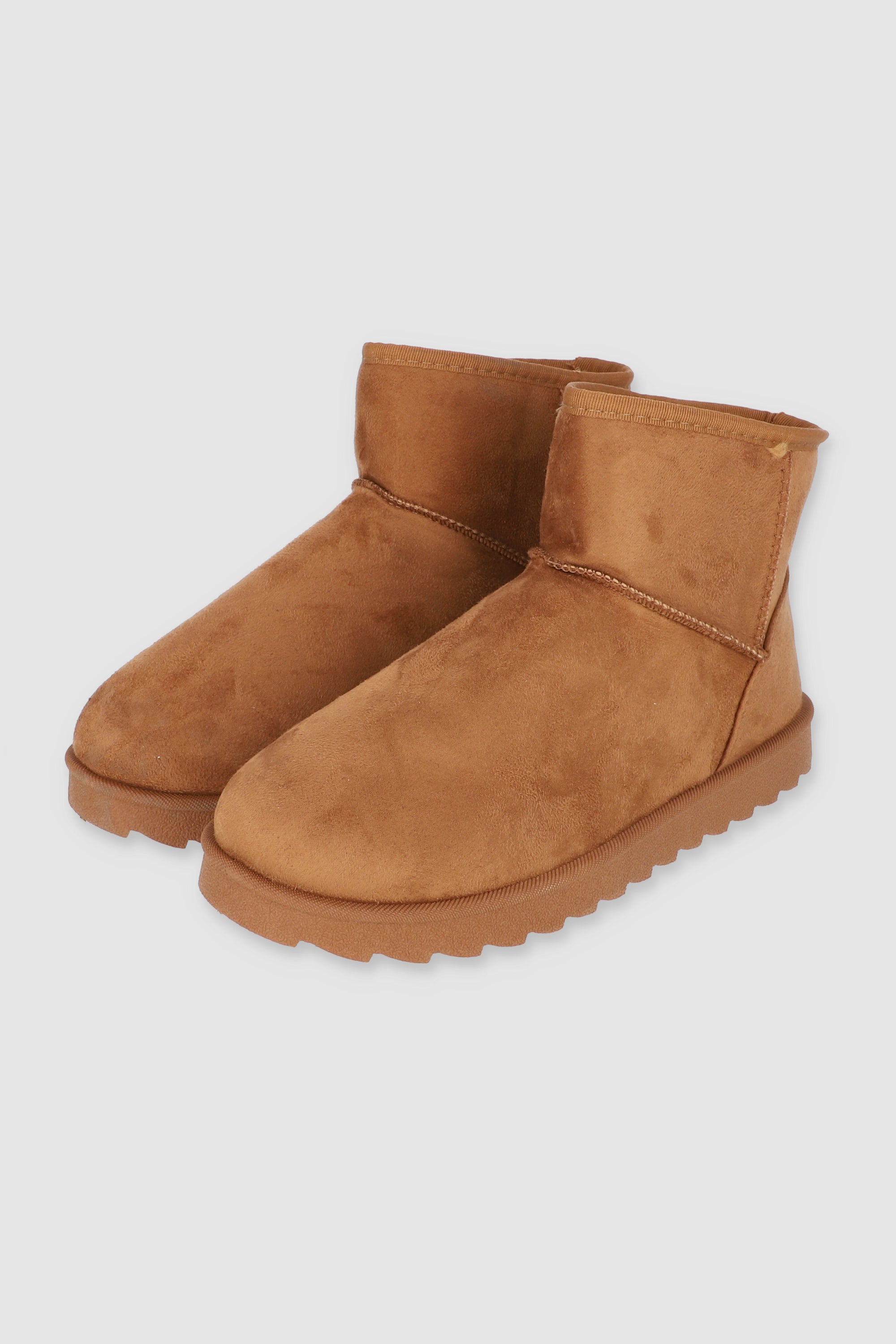 Bota corta peluche TAN