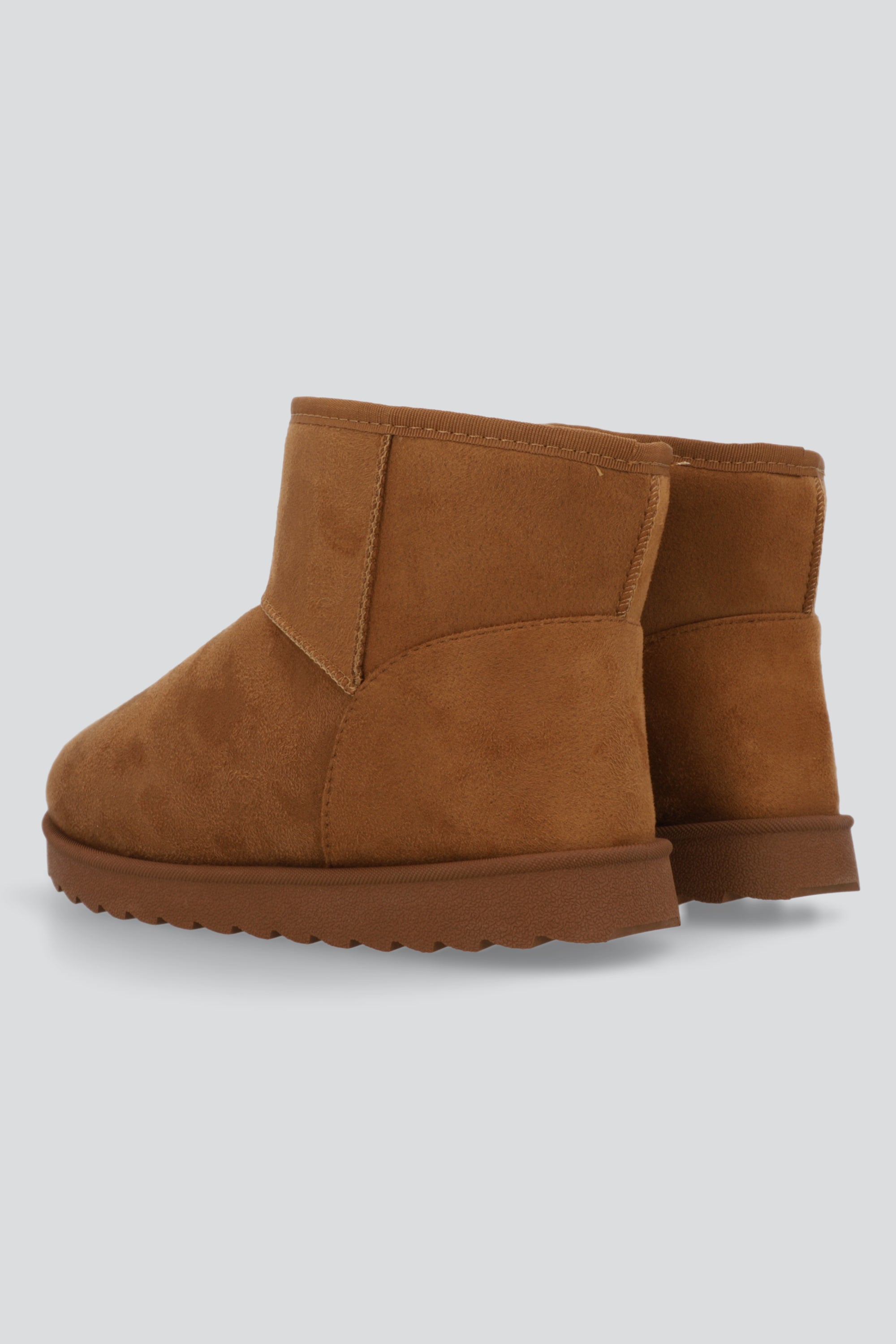 Bota corta peluche TAN