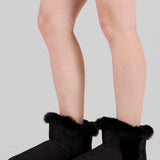 Bota invierno peluche fluffy