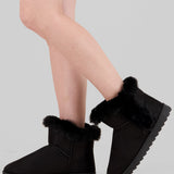 Bota invierno peluche fluffy