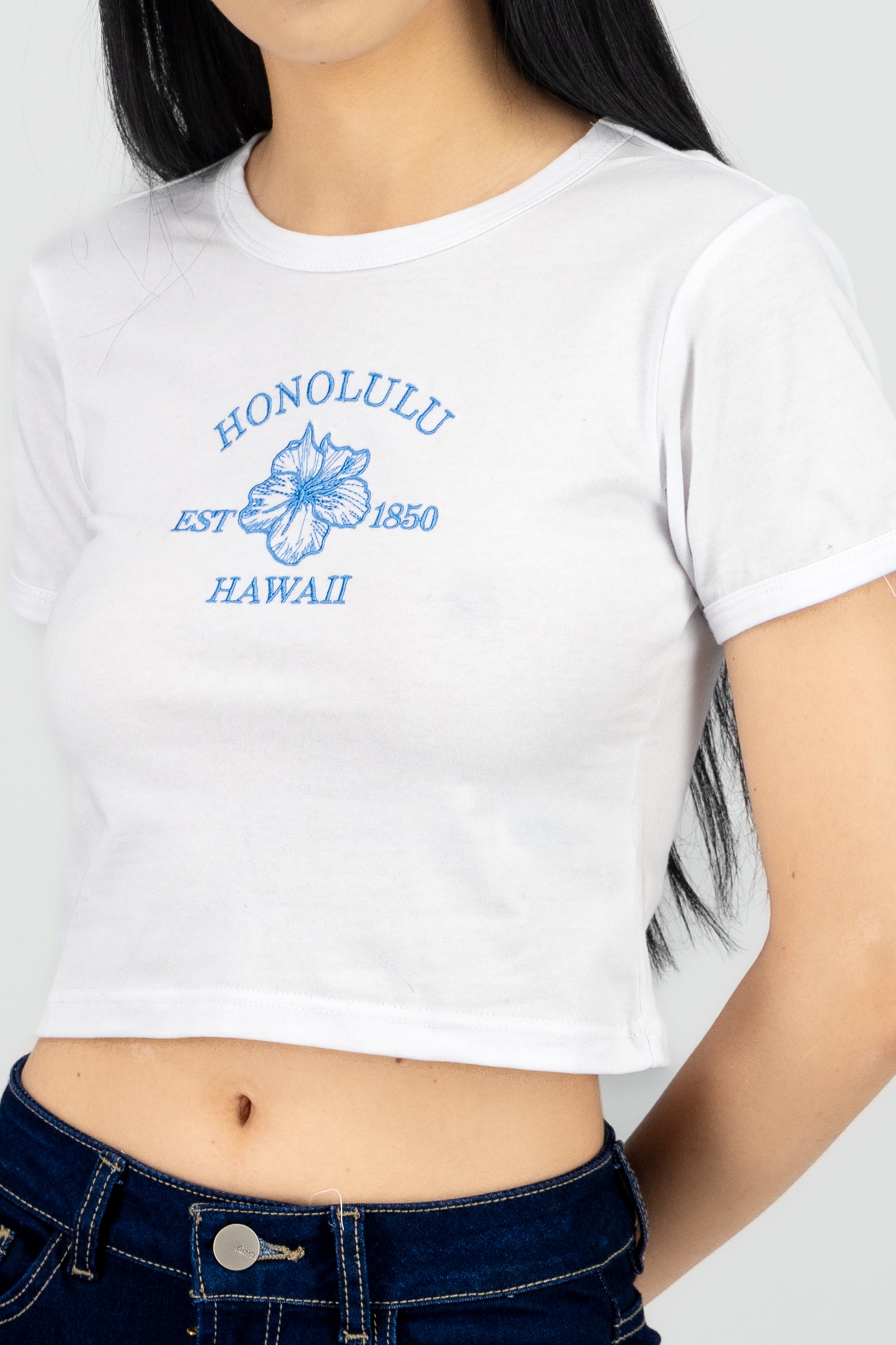 Playera honolulu BLANCO COMBO