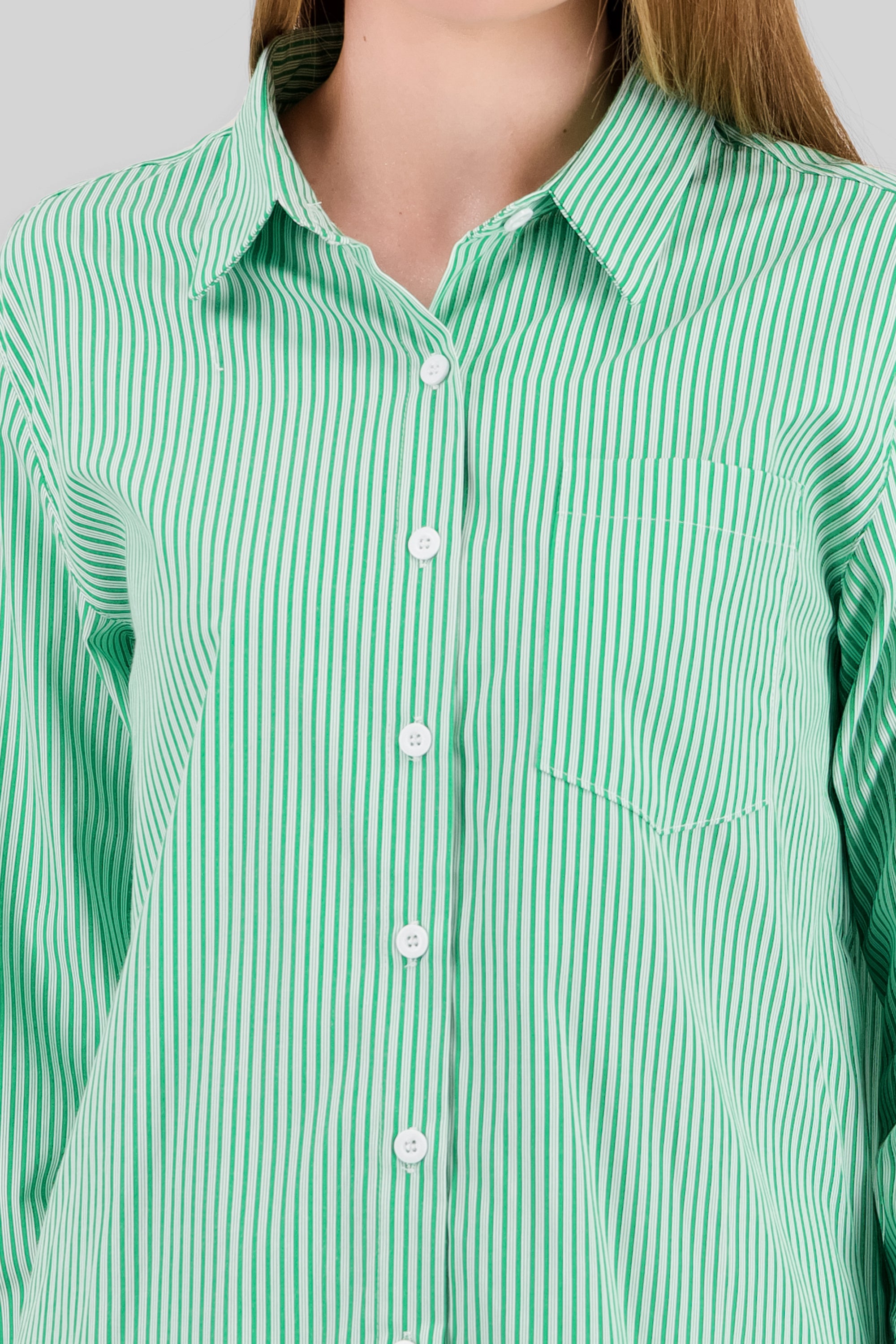 Camisa rayas VERDE