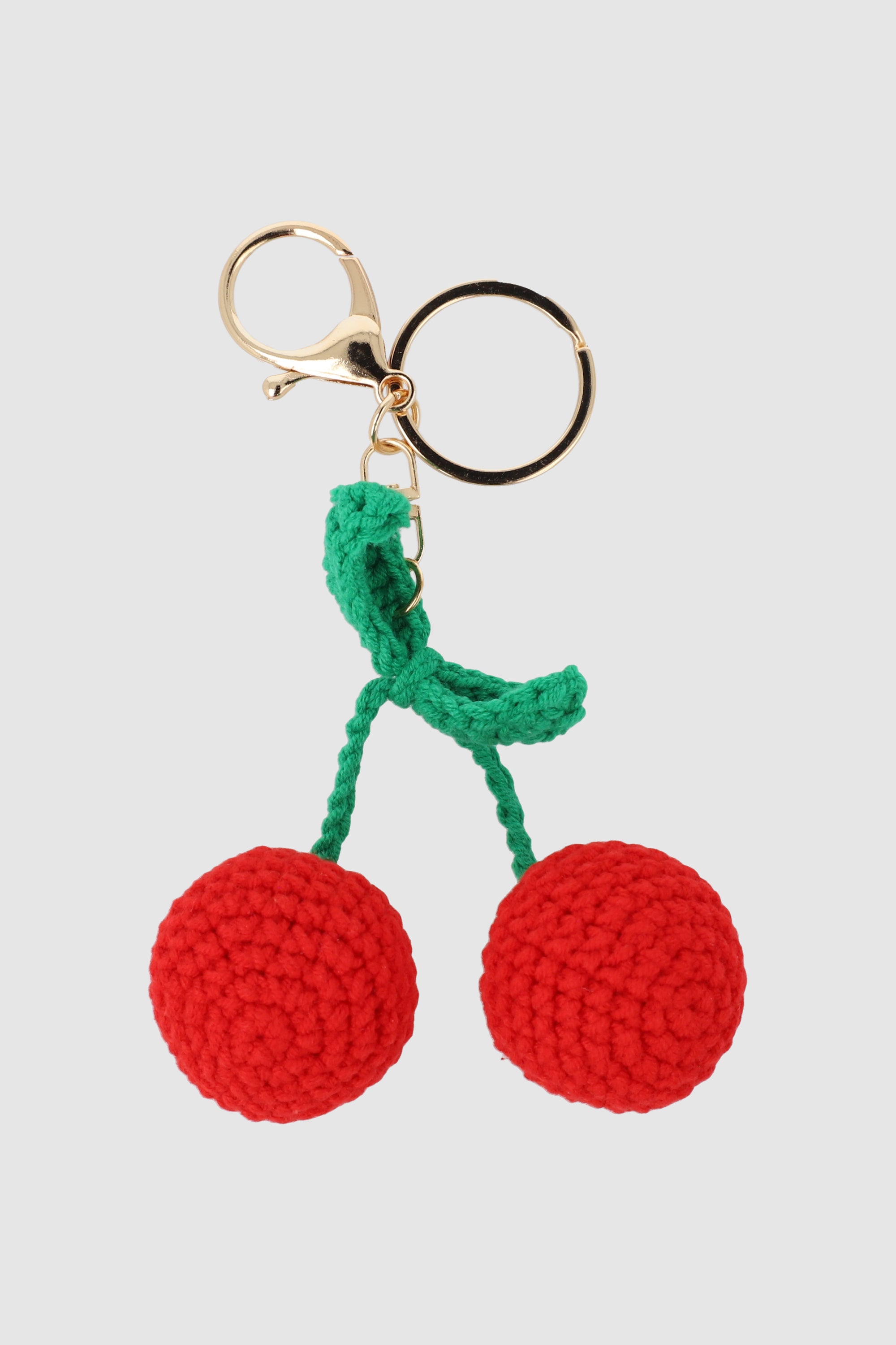 Llavero crochet frutas