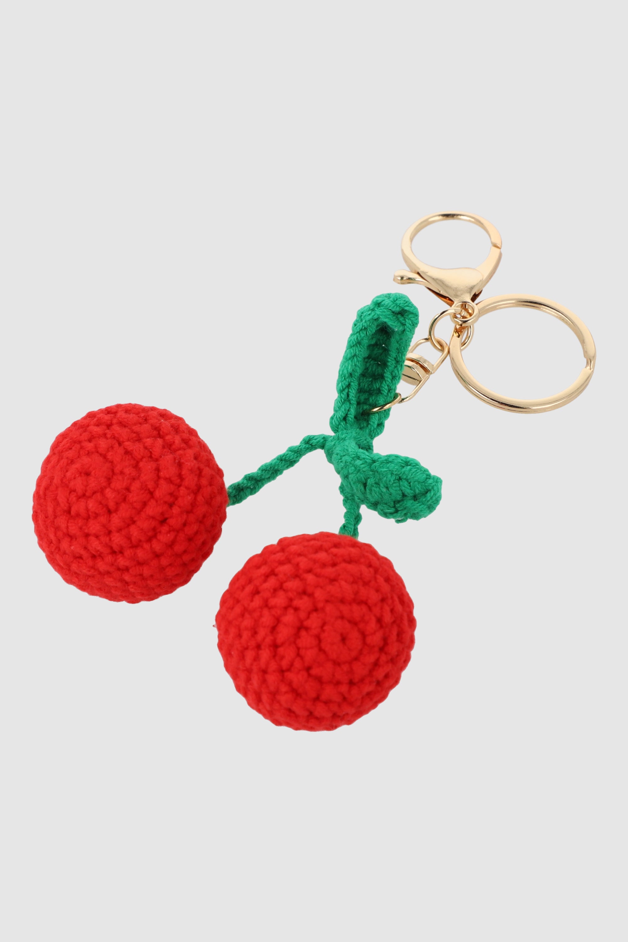 Llavero crochet frutas
