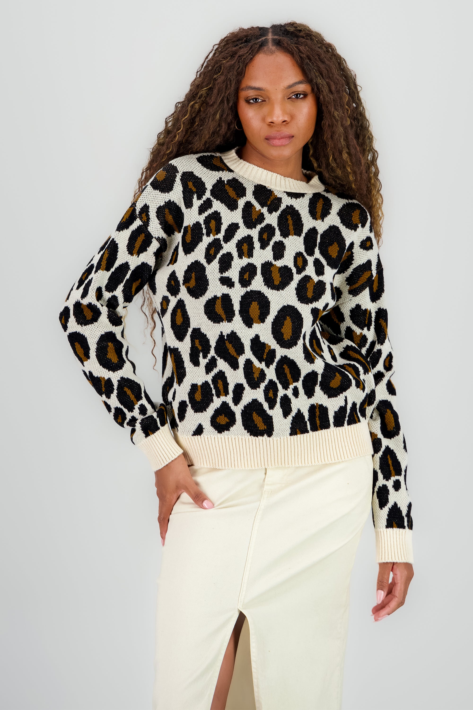 Sueter animal print