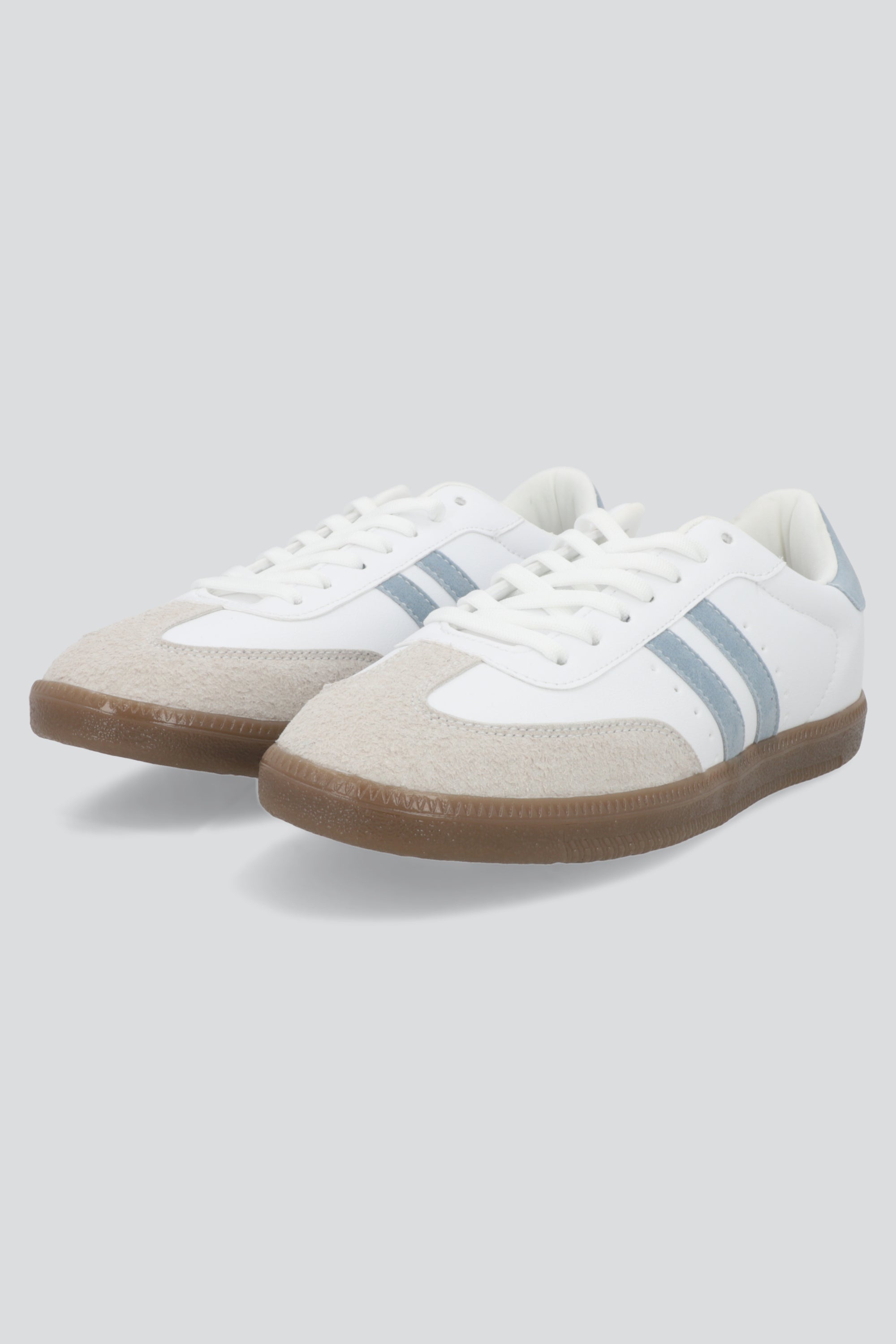 Tenis Dos Líneas Punta Durazno AZUL