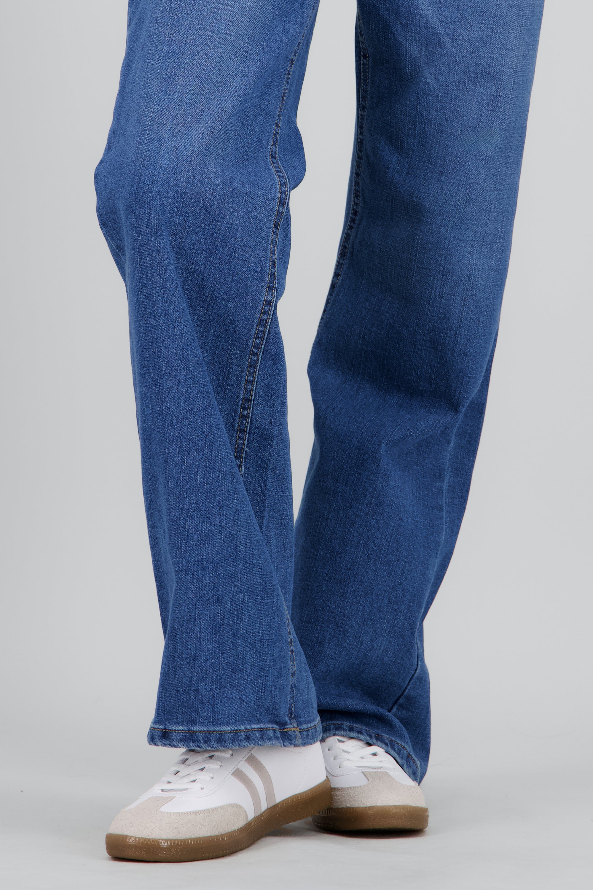 Tenis Dos Líneas Punta Durazno TAUPE