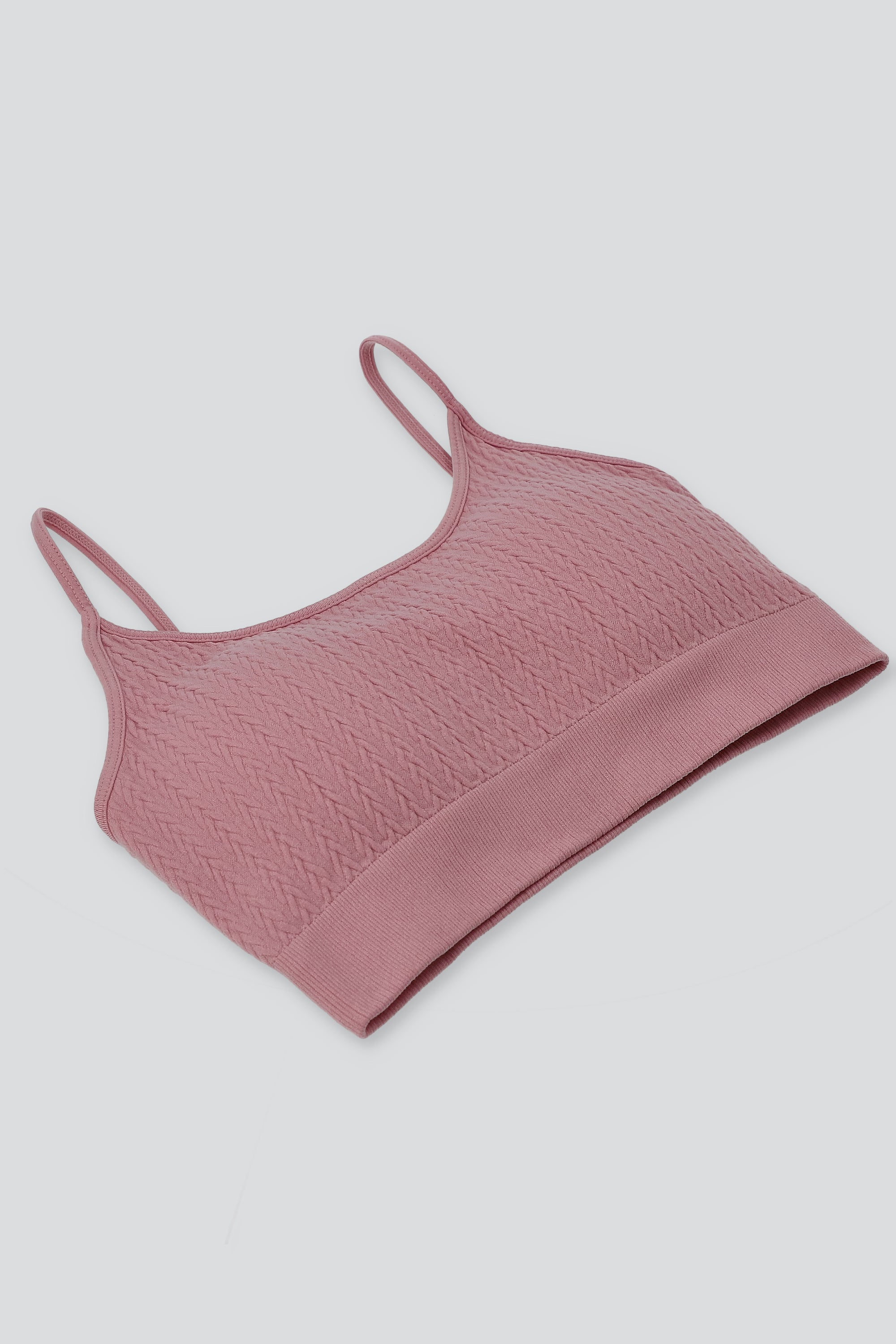 Bralette textura seamless ROSA PASTEL