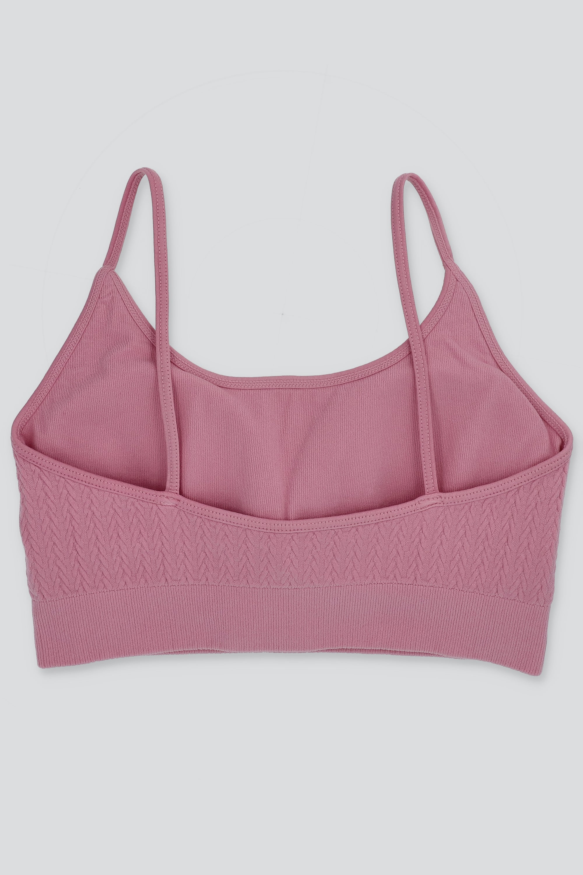 Bralette textura seamless ROSA PASTEL