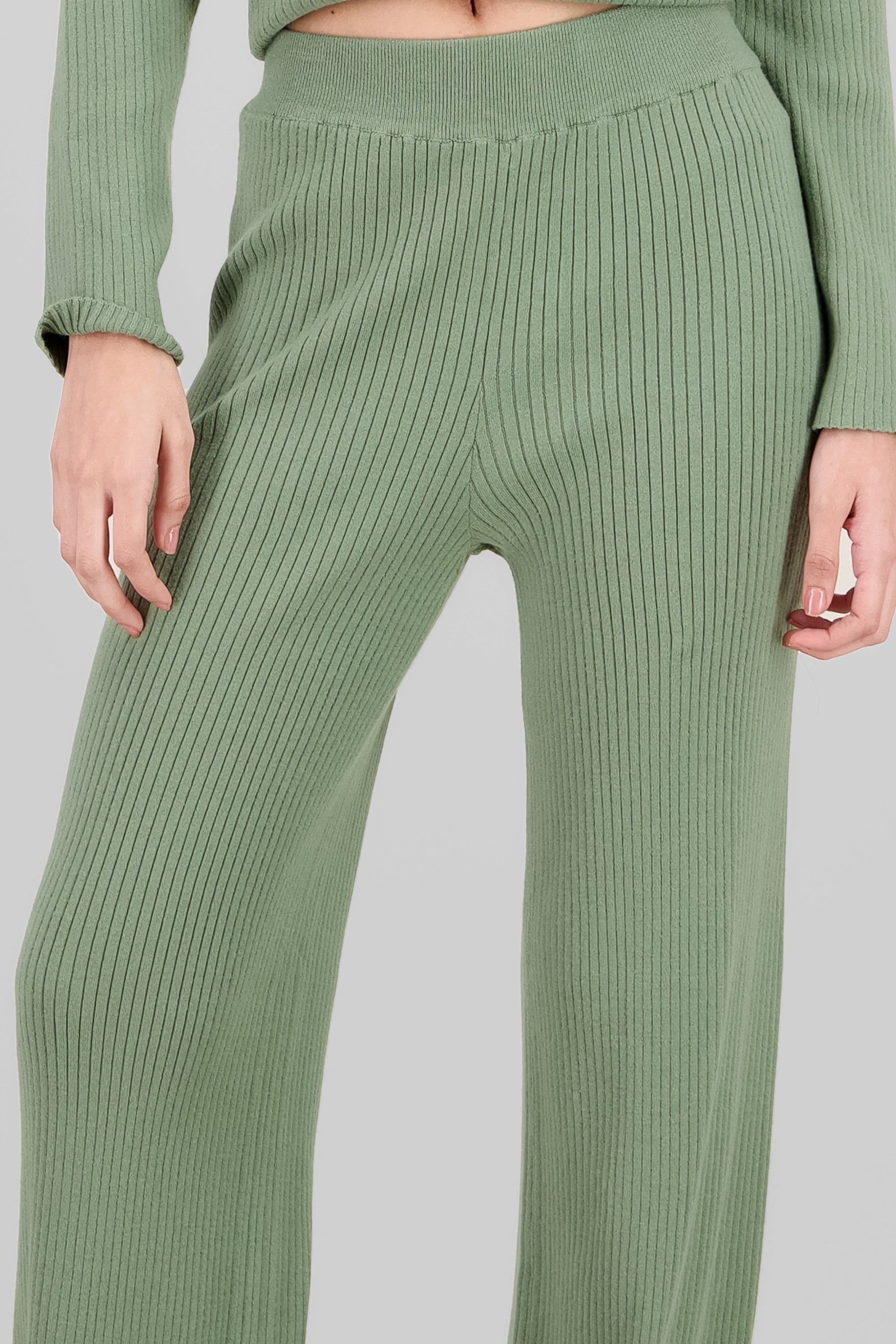 Pantalon tejido recto SAGE