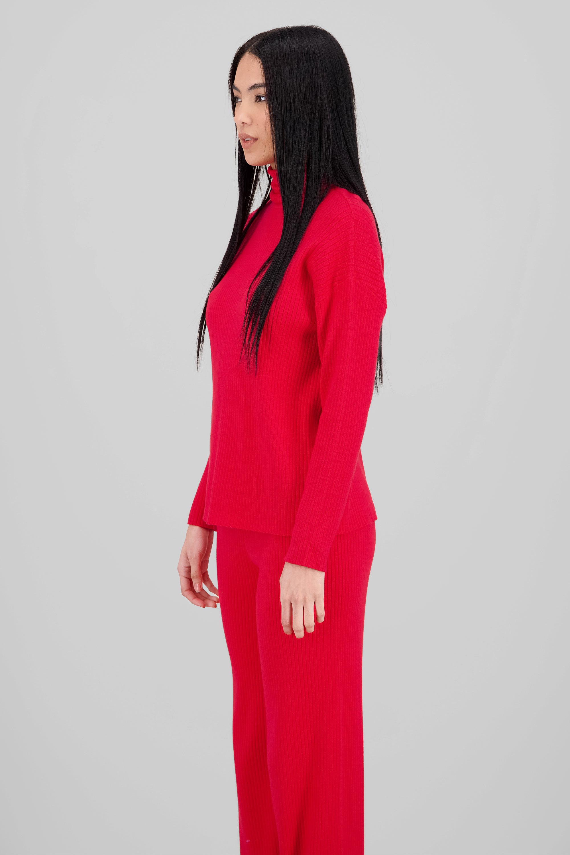 Sueter tejido oversized ROJO