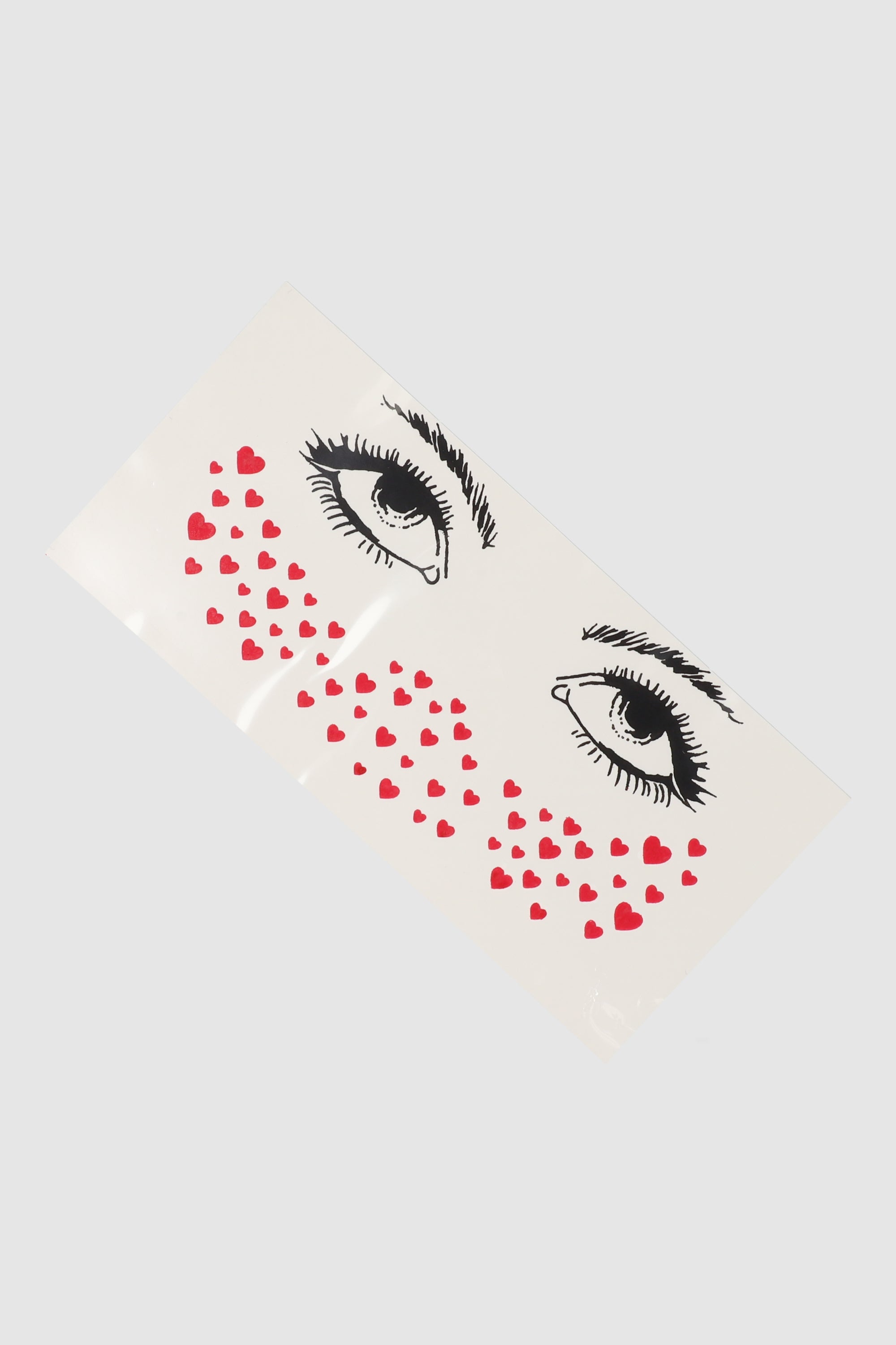 Tatuaje pecas corazon ROJO