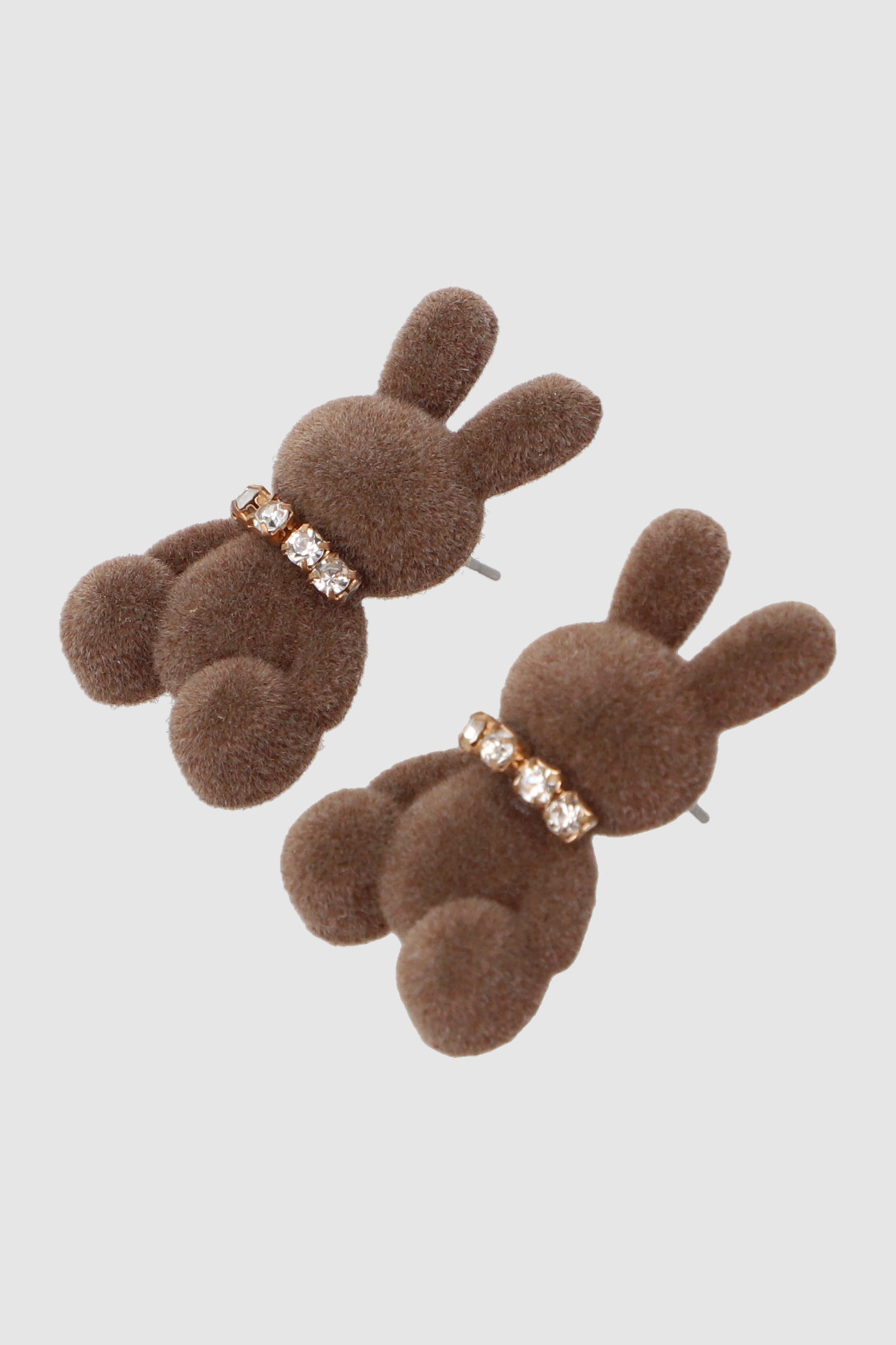Aretes conejito velvet CAFE