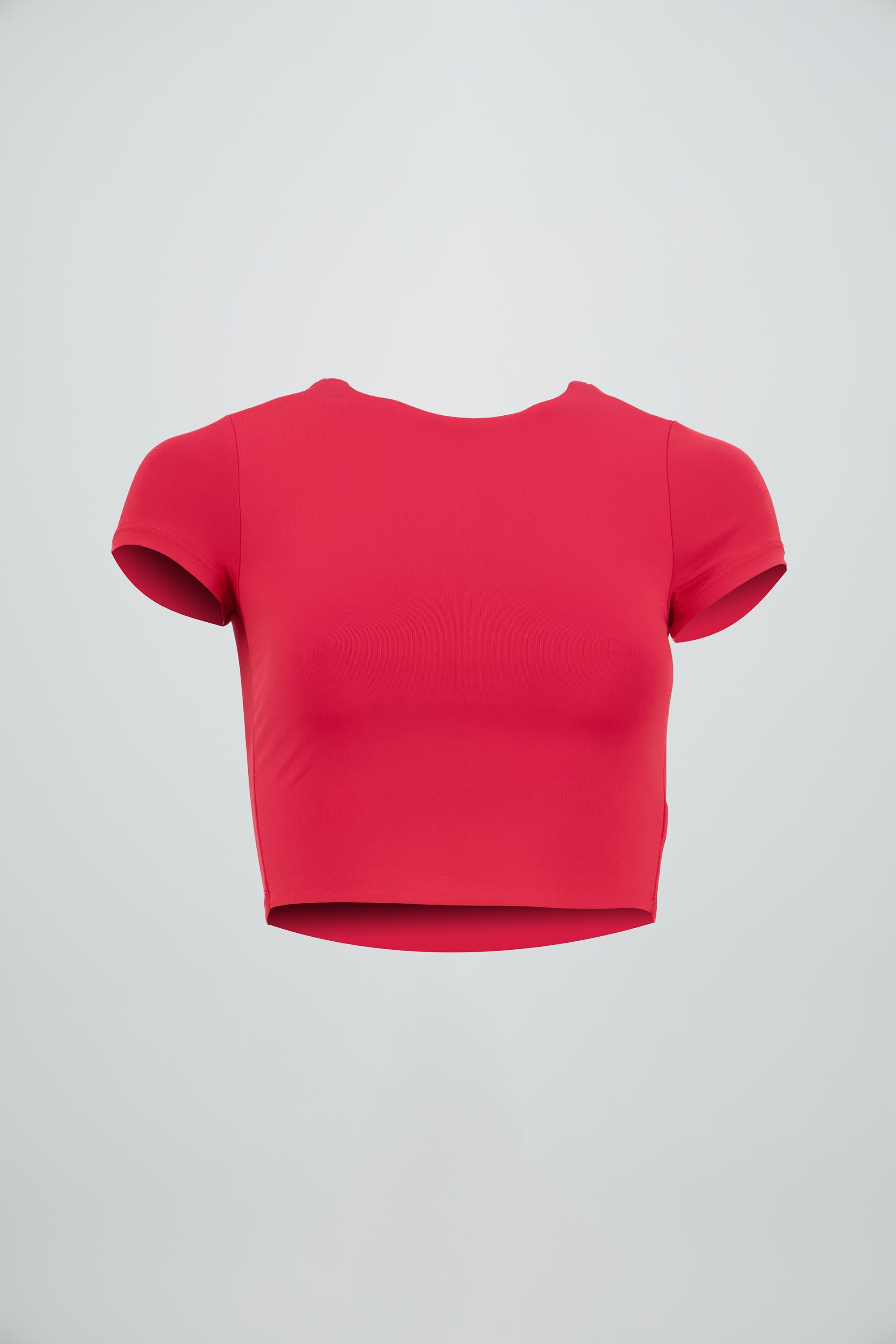 Top doble tela m/c ROJO