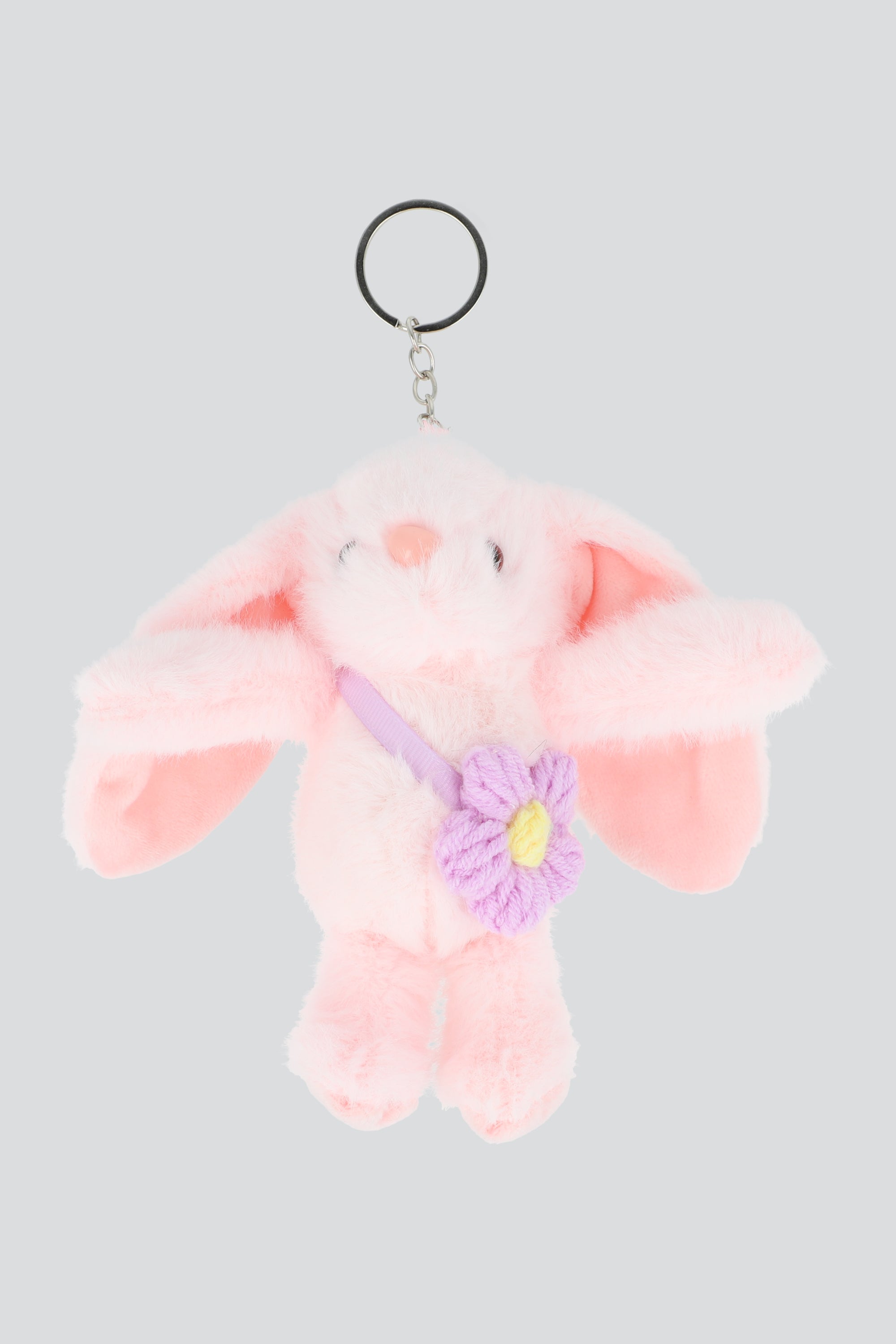 LLAVERO CONEJITO BOLSA ROSA