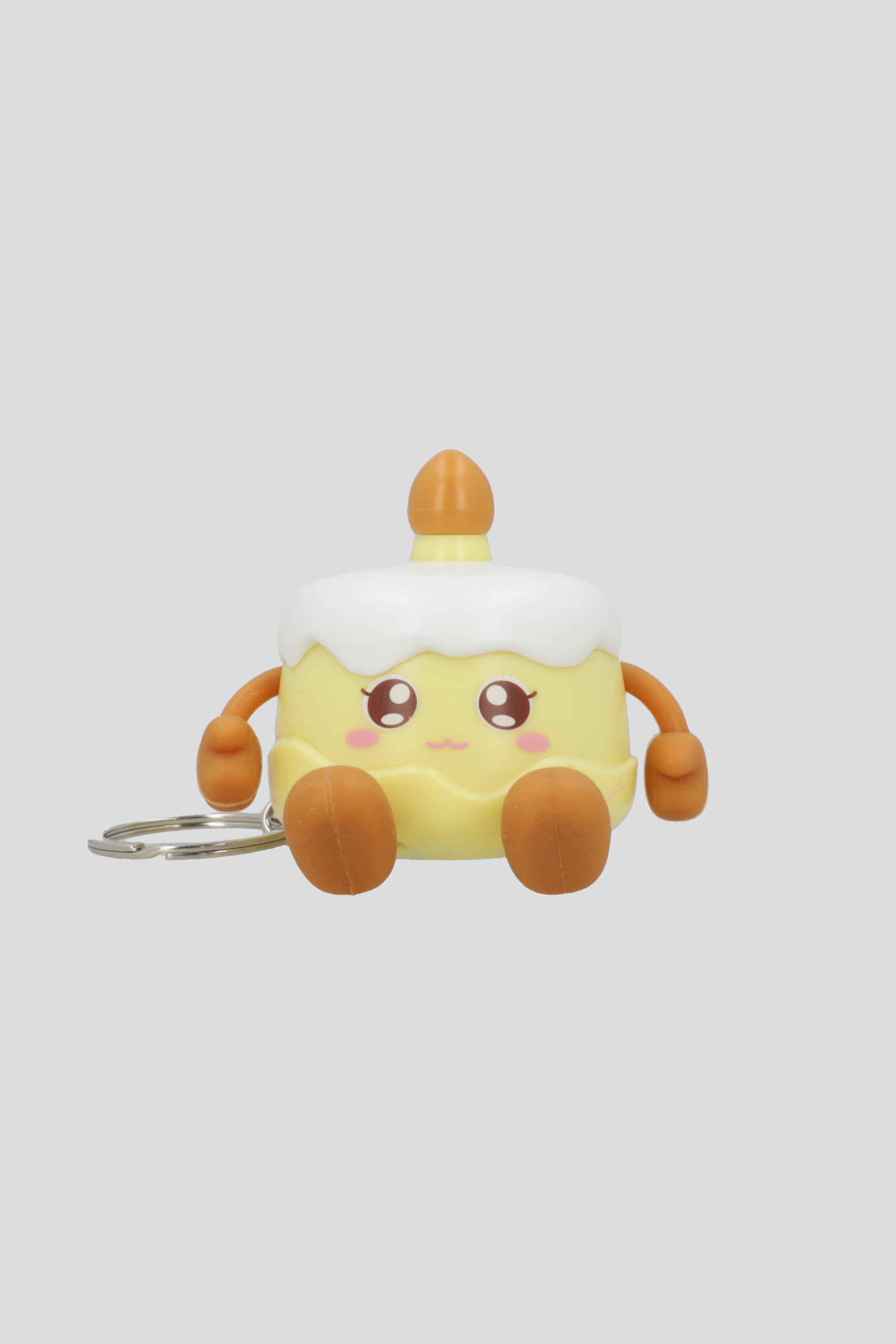 LLAVERO PASTEL CUMPLEAÑOS AMARILLO