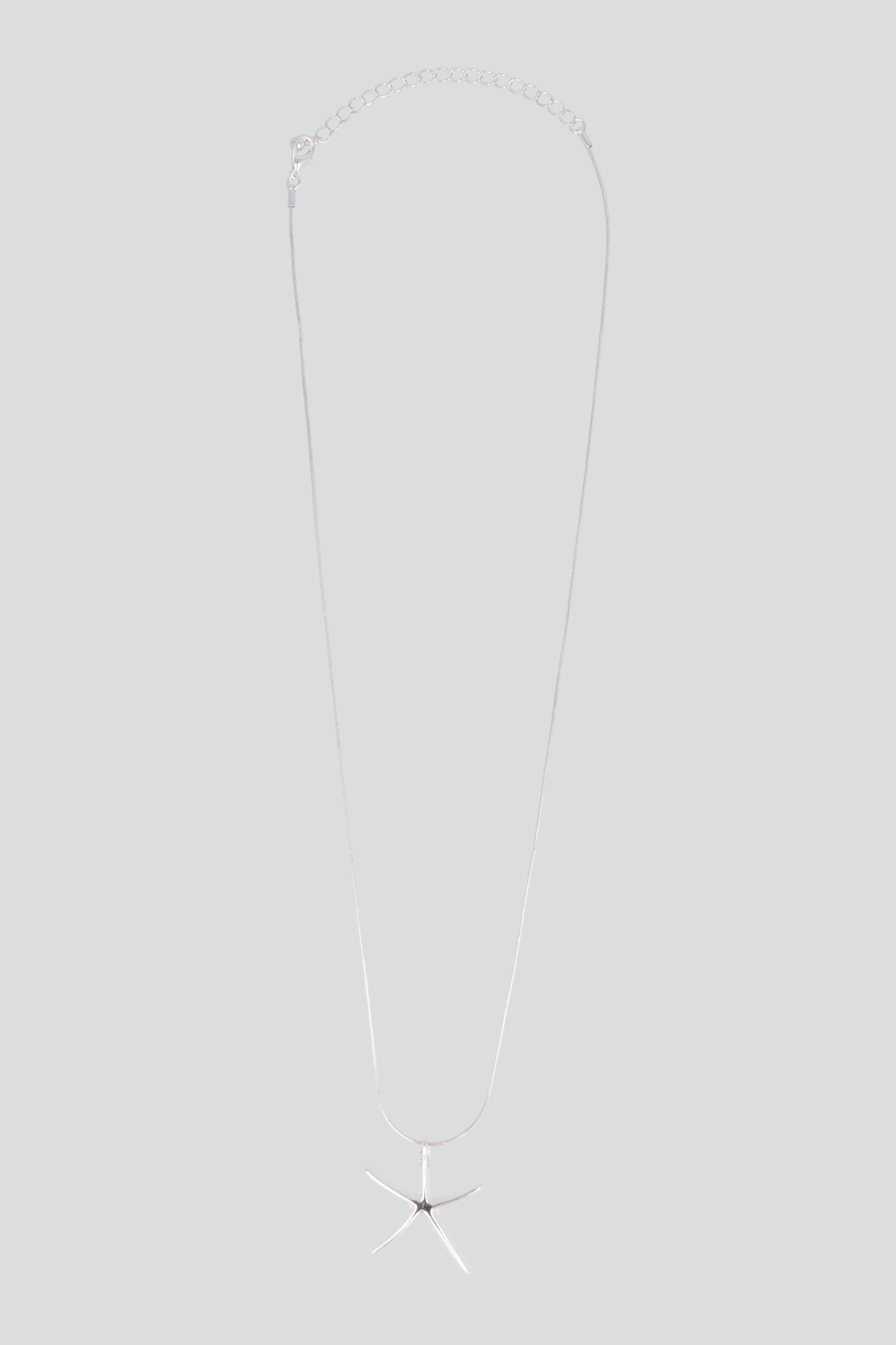 Collar estrella mar PLATA