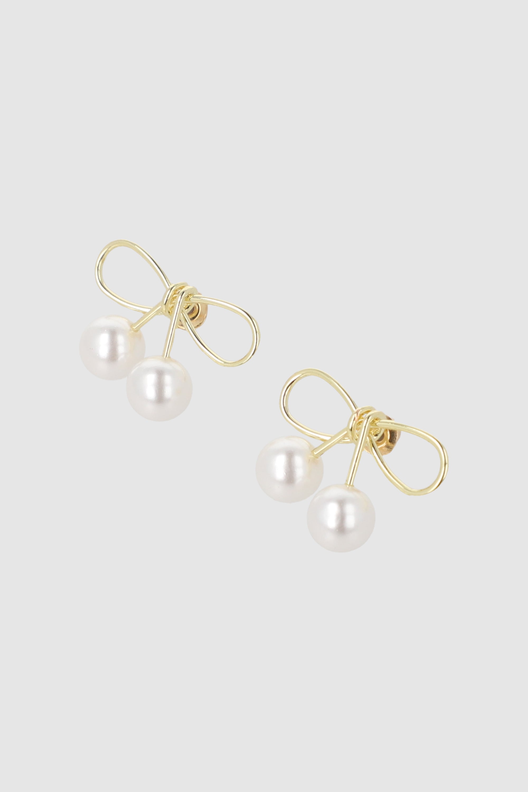 ARETES CEREZA MOÑO CH ORO