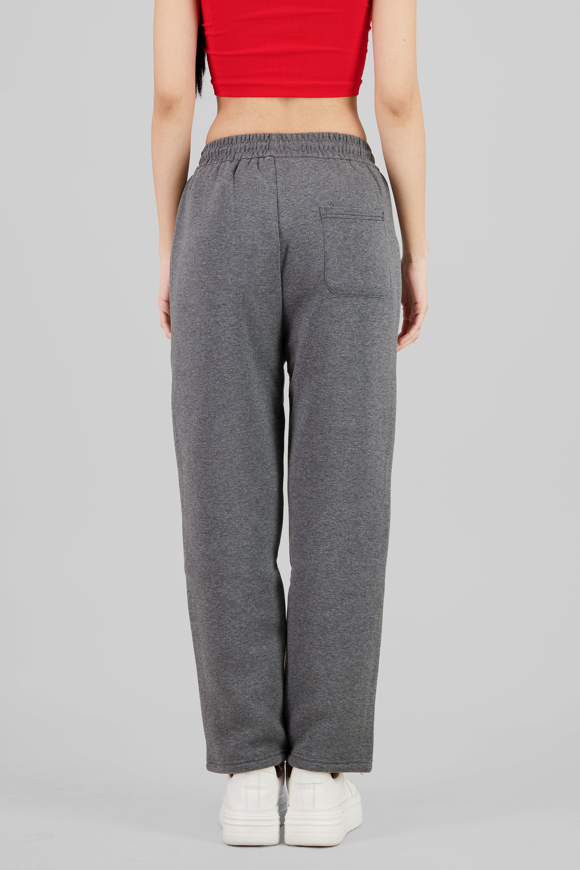 Pants con peluche adentro lisos GRIS