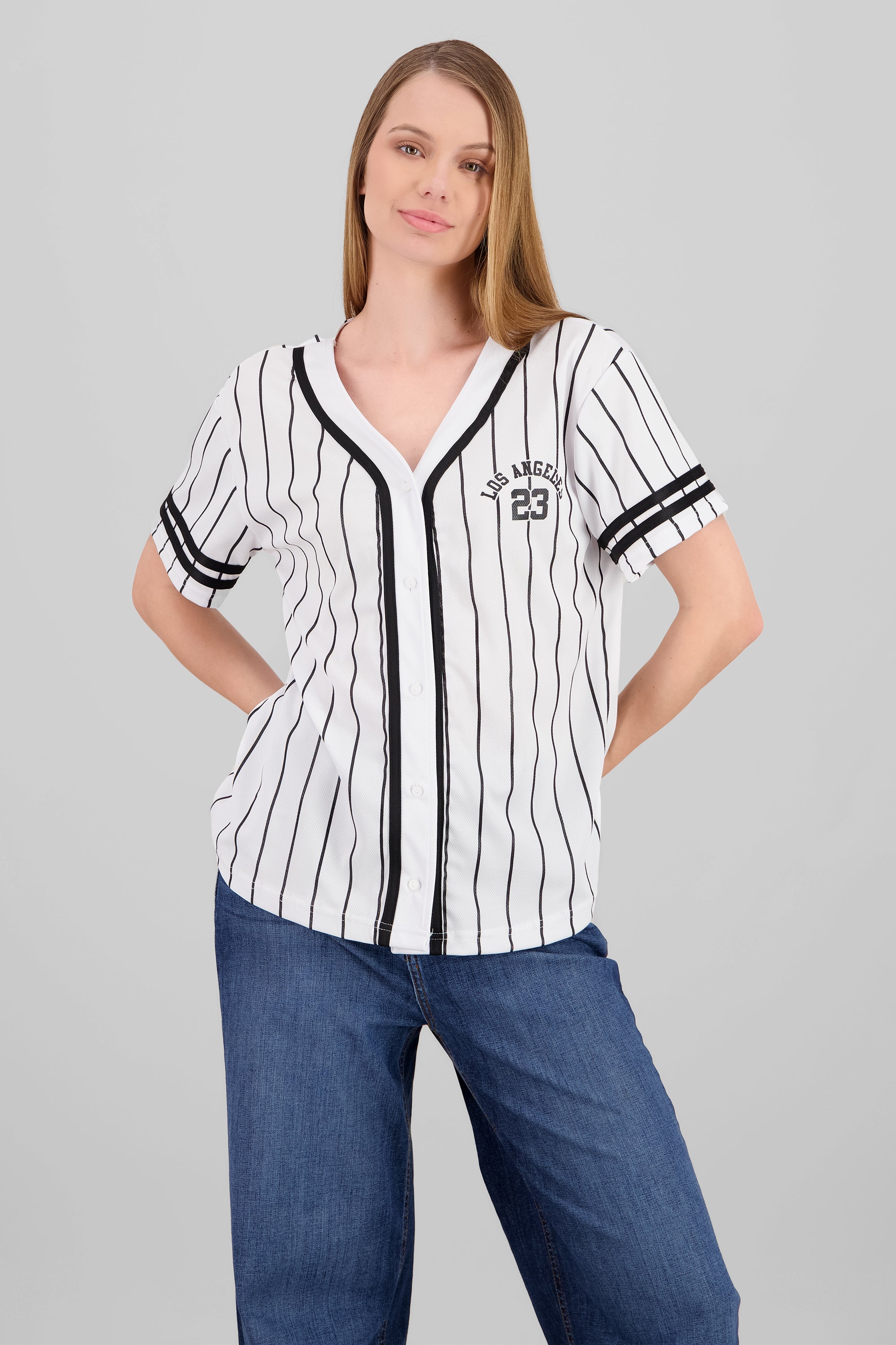 Camisolas Camisas De Béisbol Para Mujer Outfit Con Camisa De