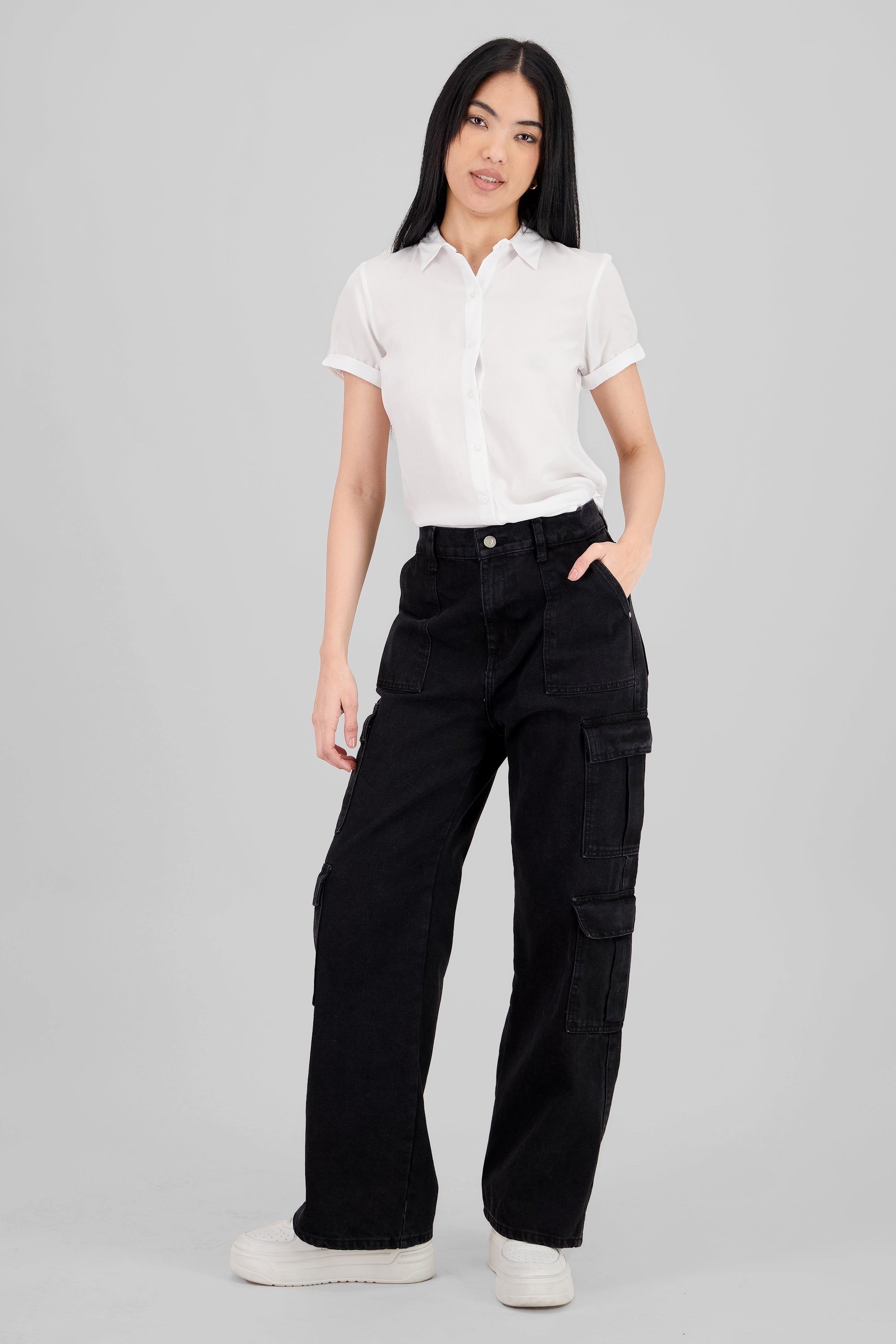 Pantalón Negro Pantalon Jean Con Camisa Camisa De Jean Con