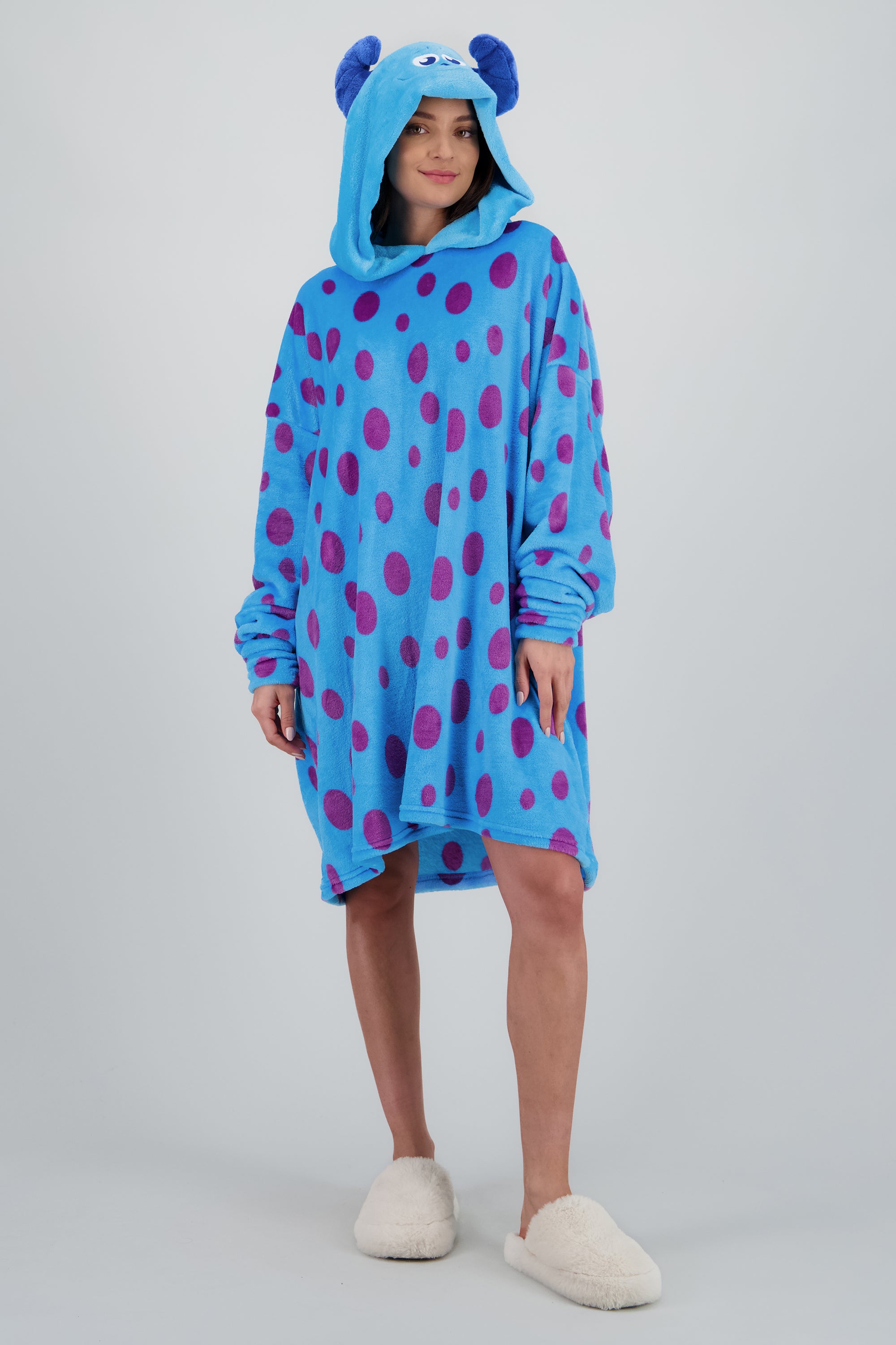 Maxi sudadera cozy sully AZUL COMBO