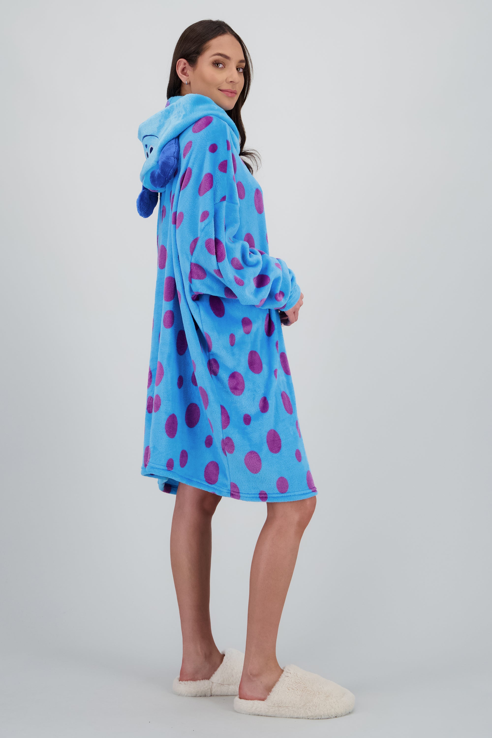 Maxi sudadera cozy sully AZUL COMBO