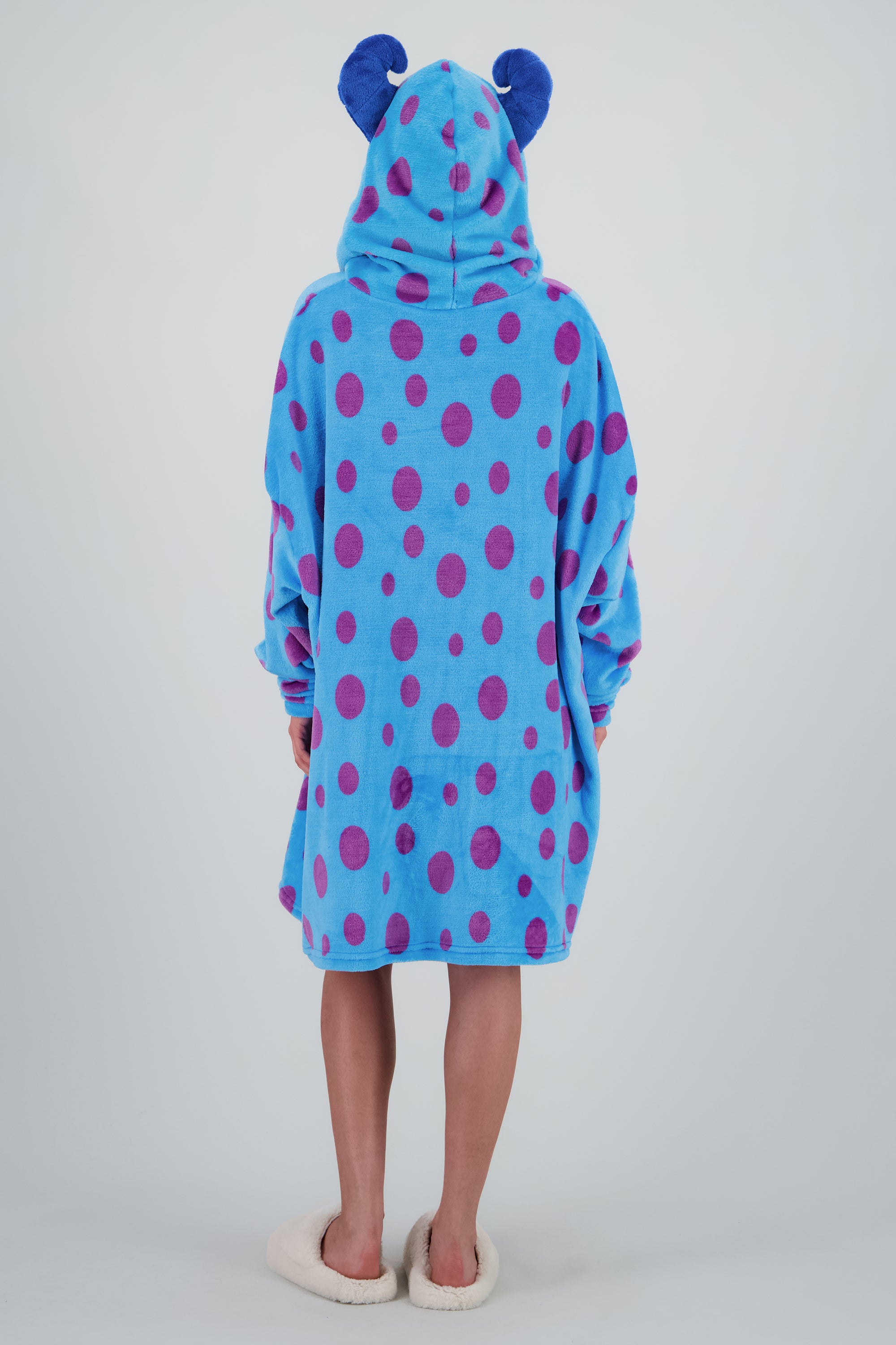 Maxi sudadera cozy sully AZUL COMBO