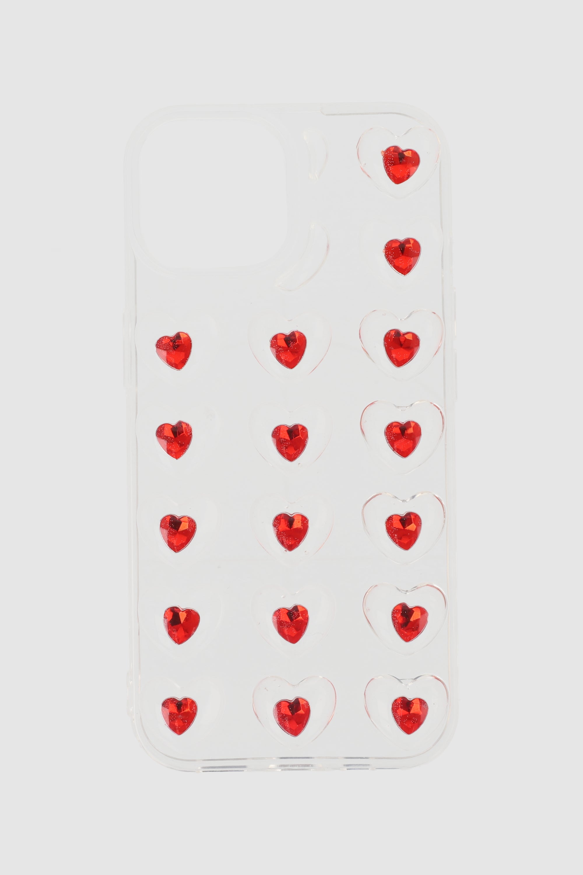 Funda cel corazone 3d i15 ROJO