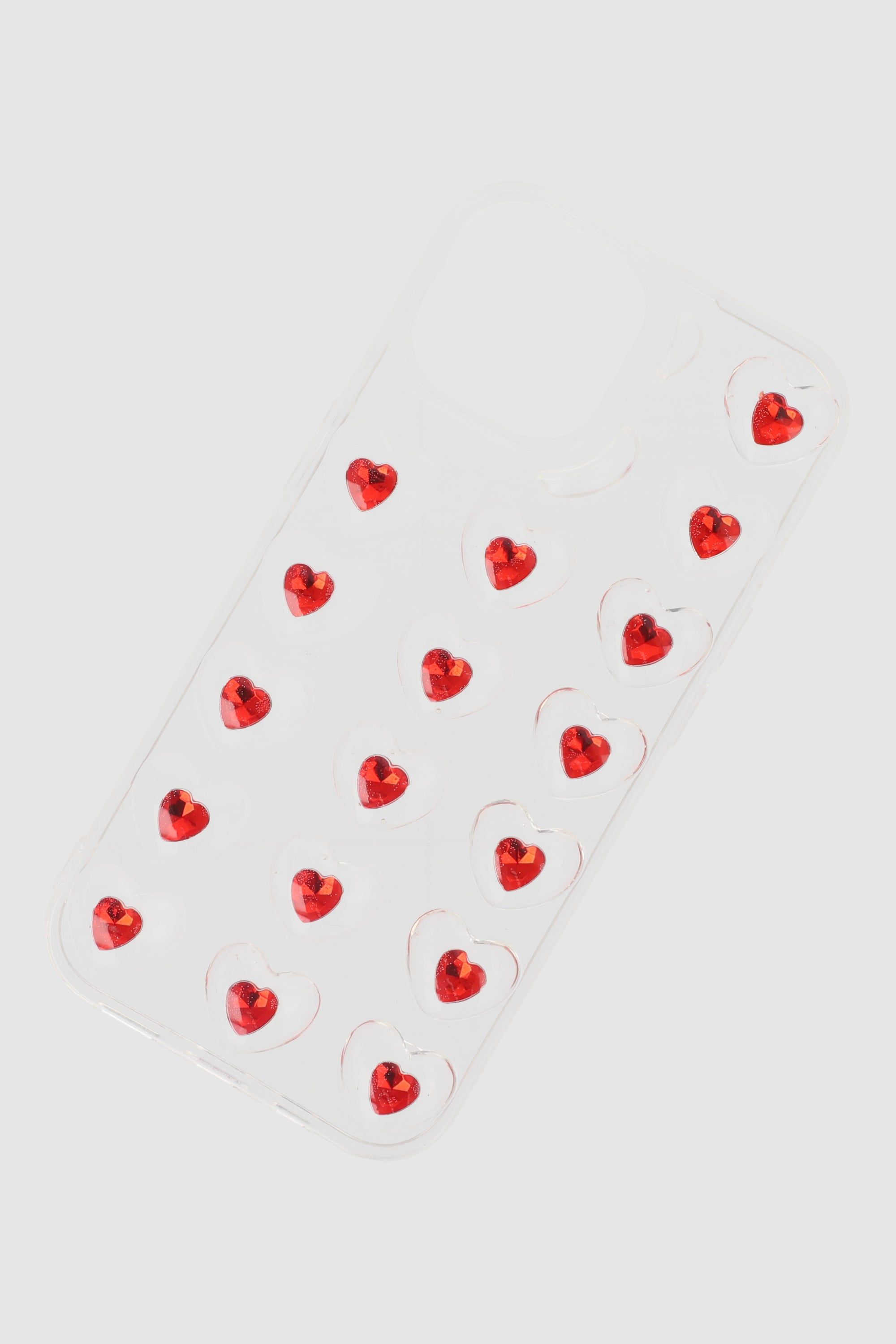 Funda cel corazone 3d i15 ROJO