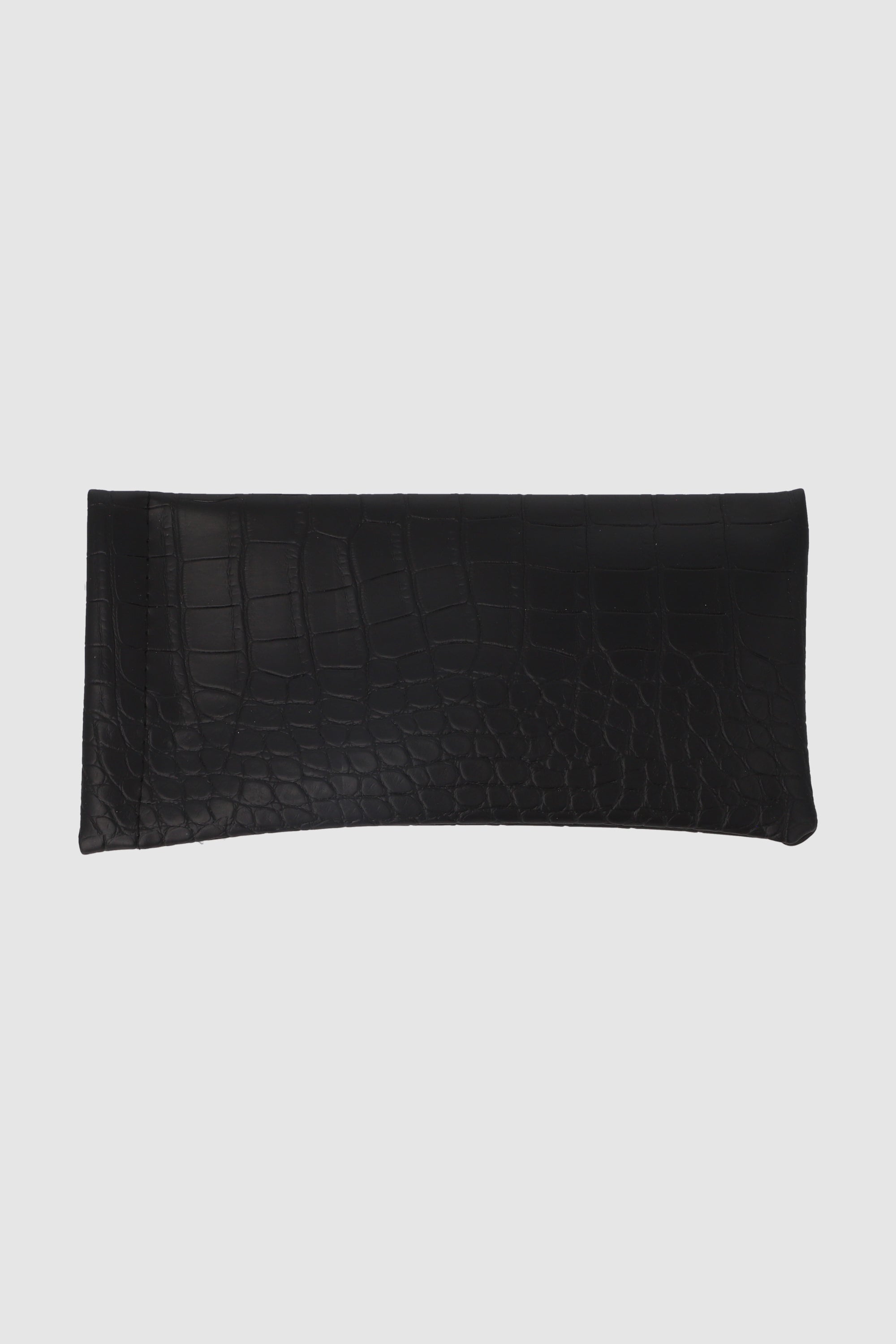 Funda para lentes sobre croco NEGRO