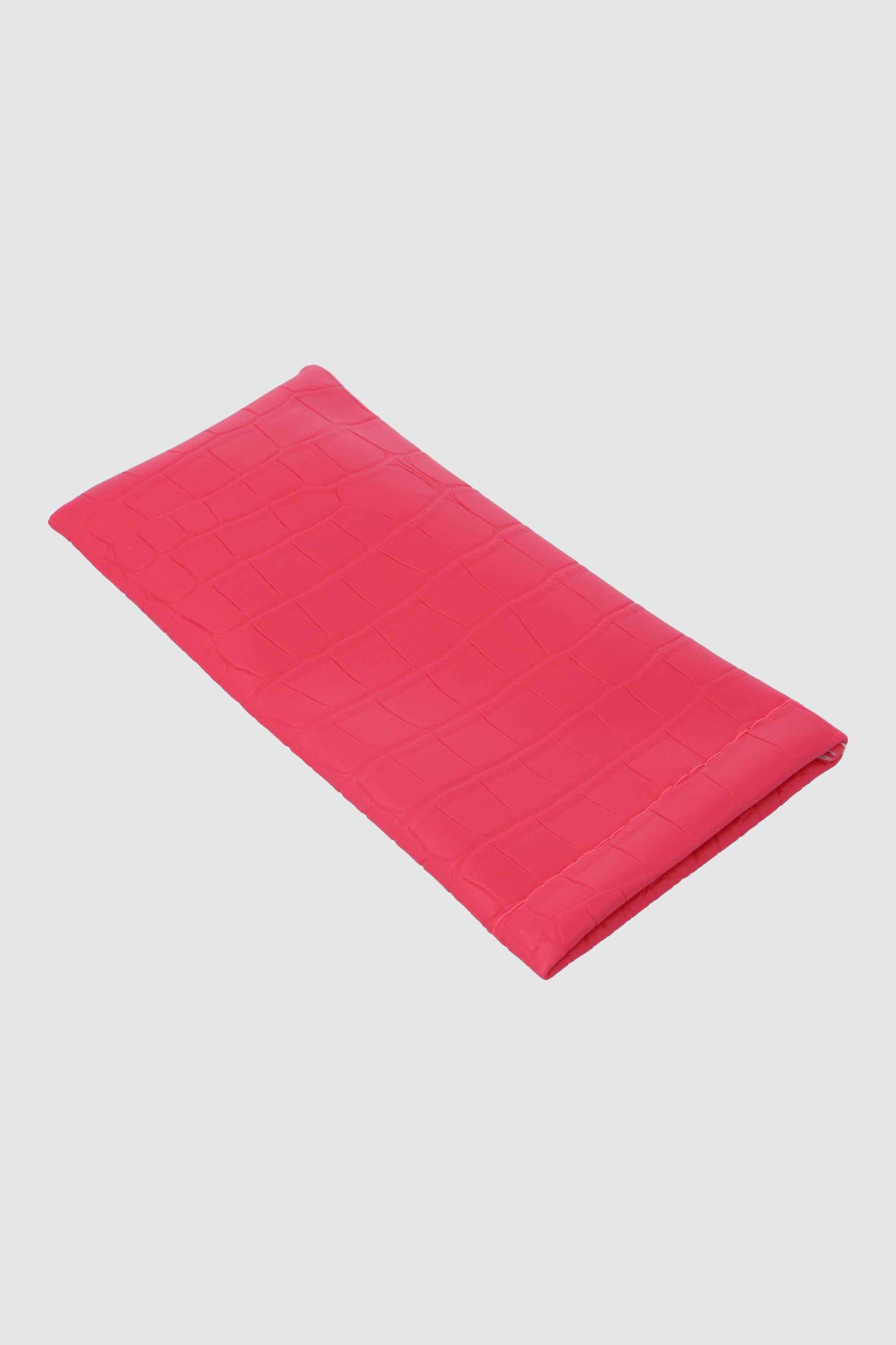 Funda para lentes sobre croco ROSA