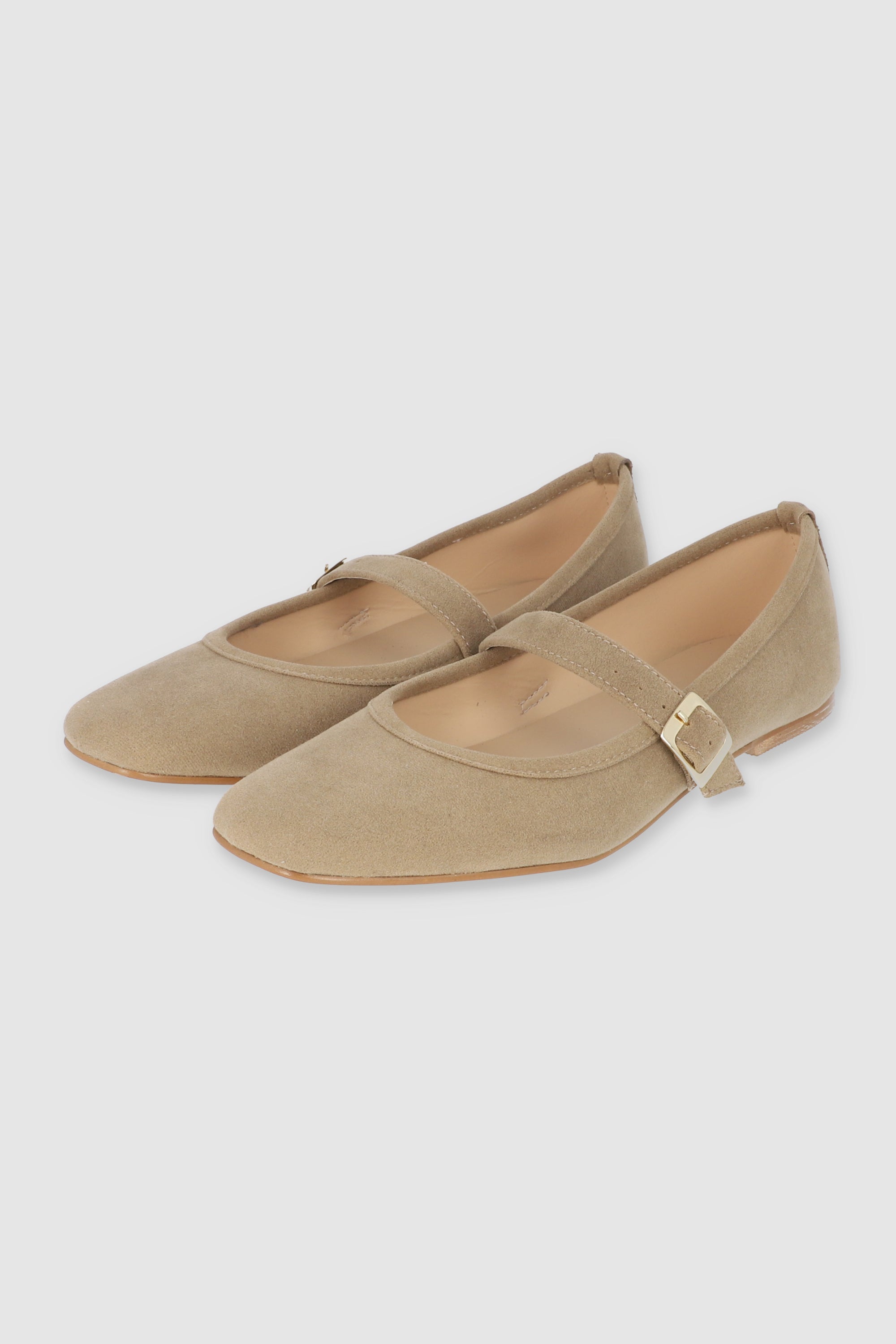 Flat mary jane sencilla TAUPE