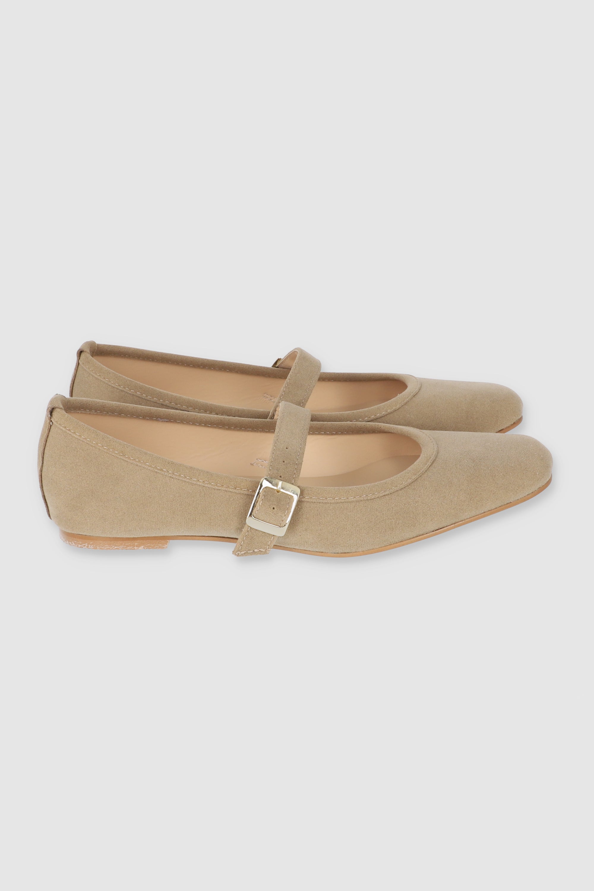 Flat mary jane sencilla TAUPE