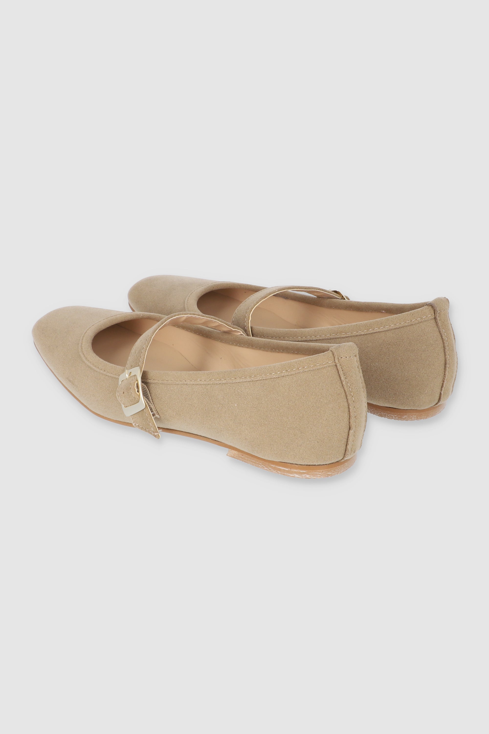 Flat mary jane sencilla TAUPE