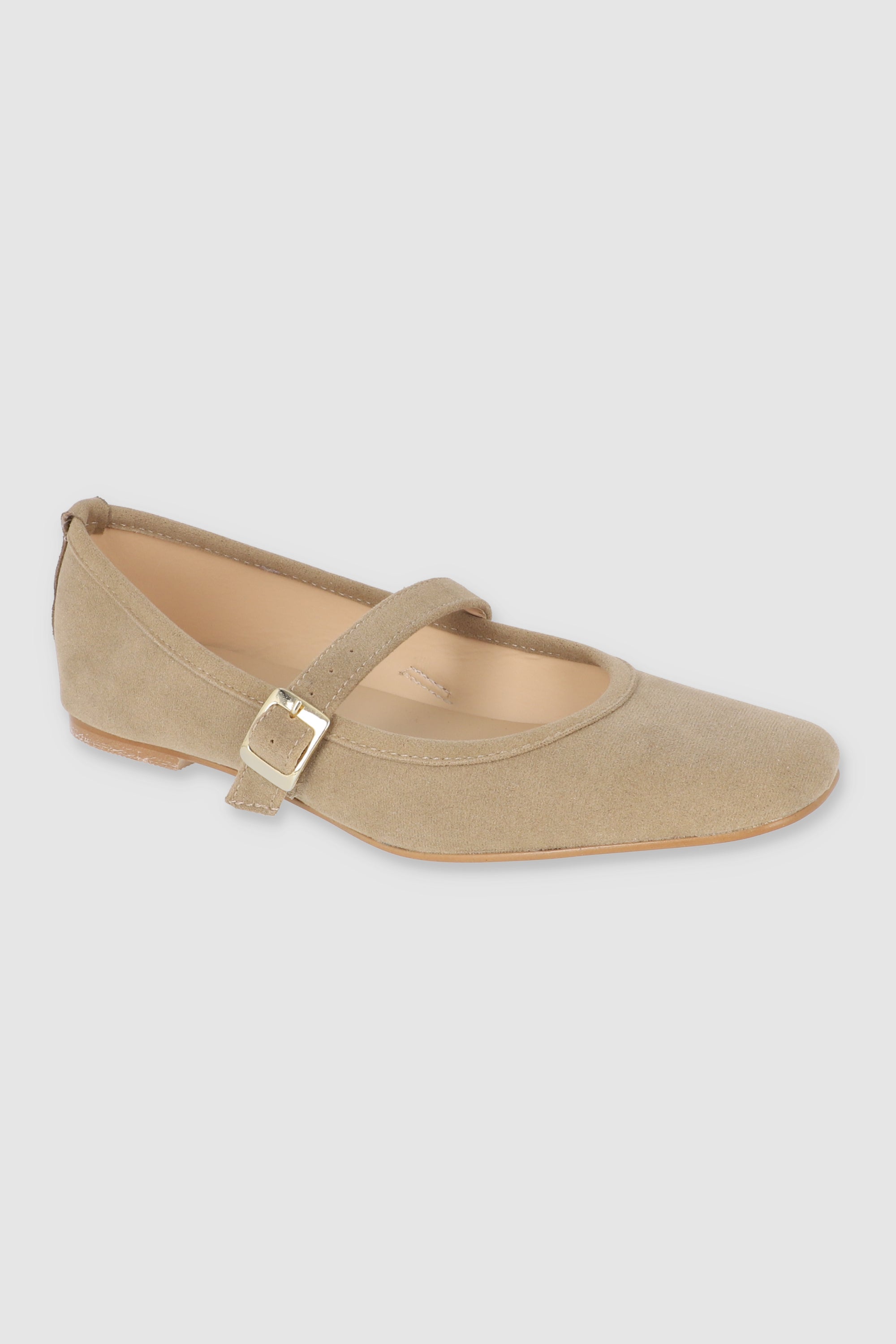 Flat mary jane sencilla TAUPE