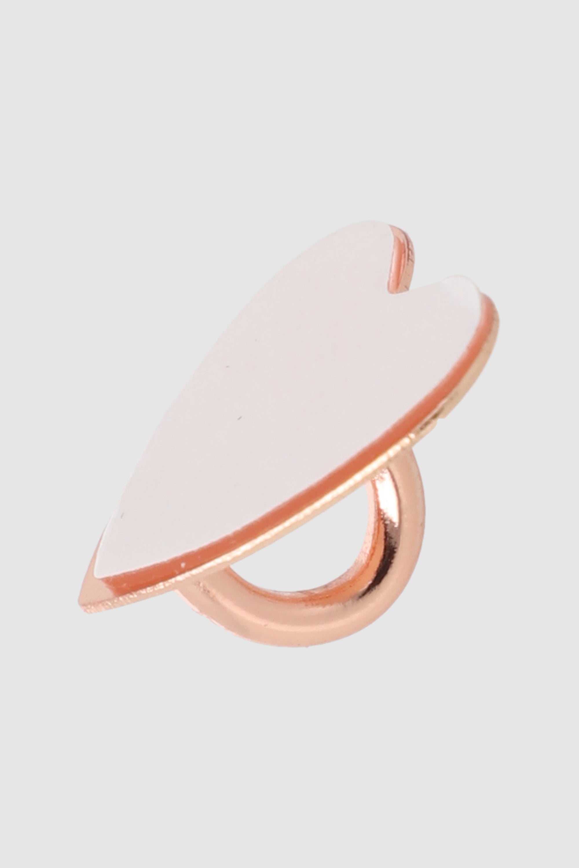 Soporte para charm corazón ORO ROSA