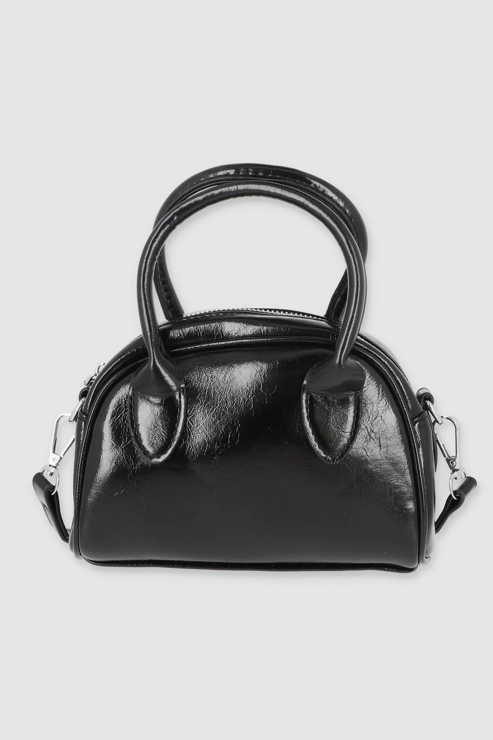 Bolso mini doble asa sencilla NEGRO