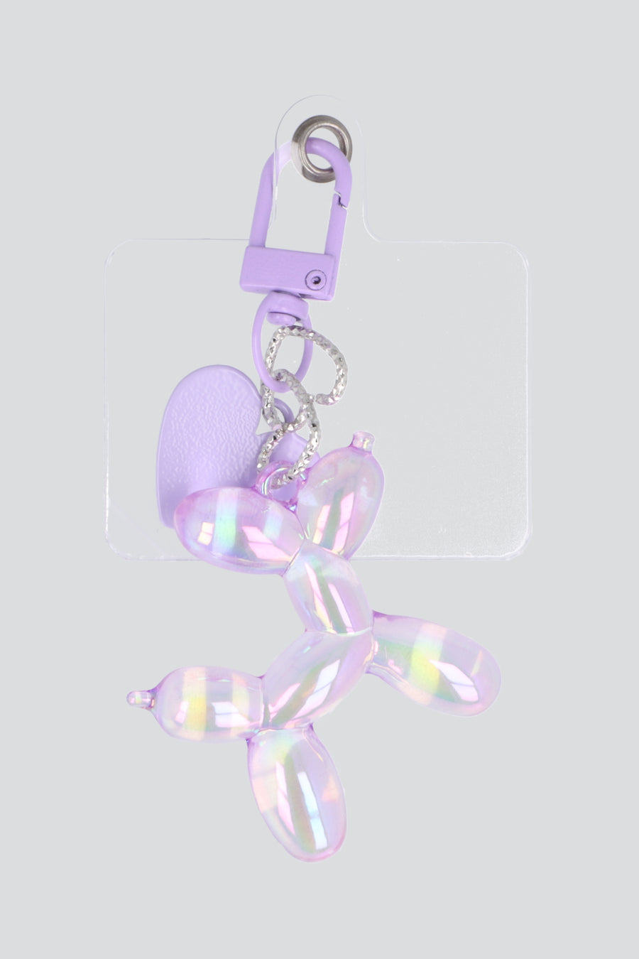Charm cel perro globo corazon