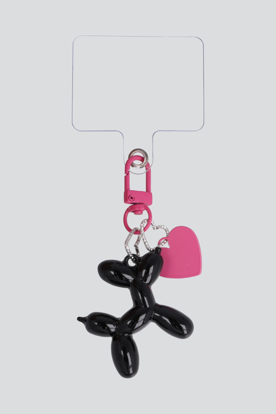 Charm cel perro globo corazon