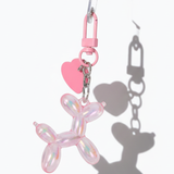 Charm cel perro globo corazon